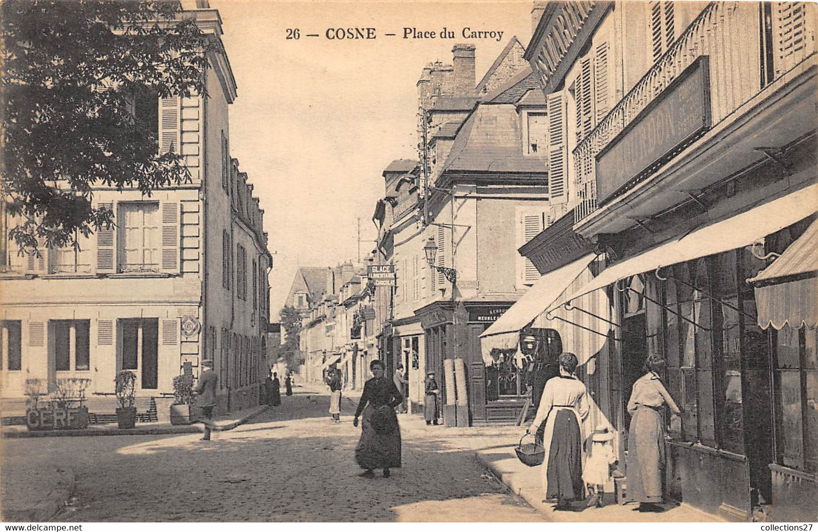 58-COSNE- PLACE DU CARROY - Cosne Cours Sur Loire