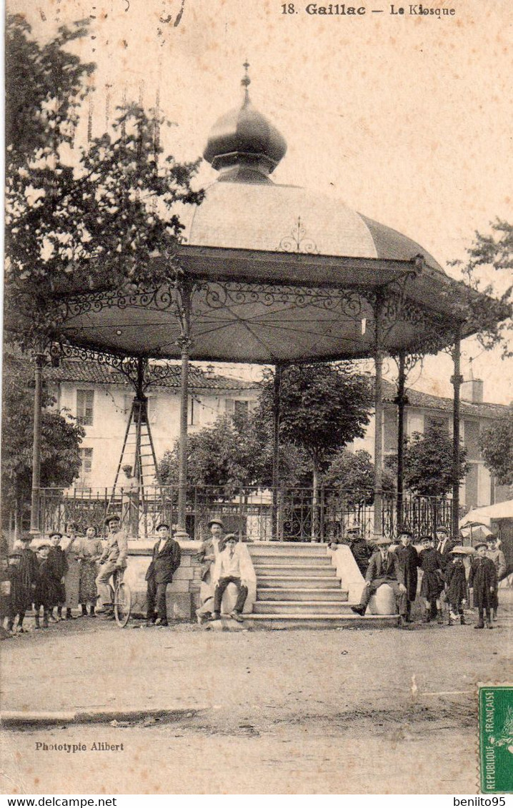 CPA De GAILLAC-Le Kiosque. - Gaillac