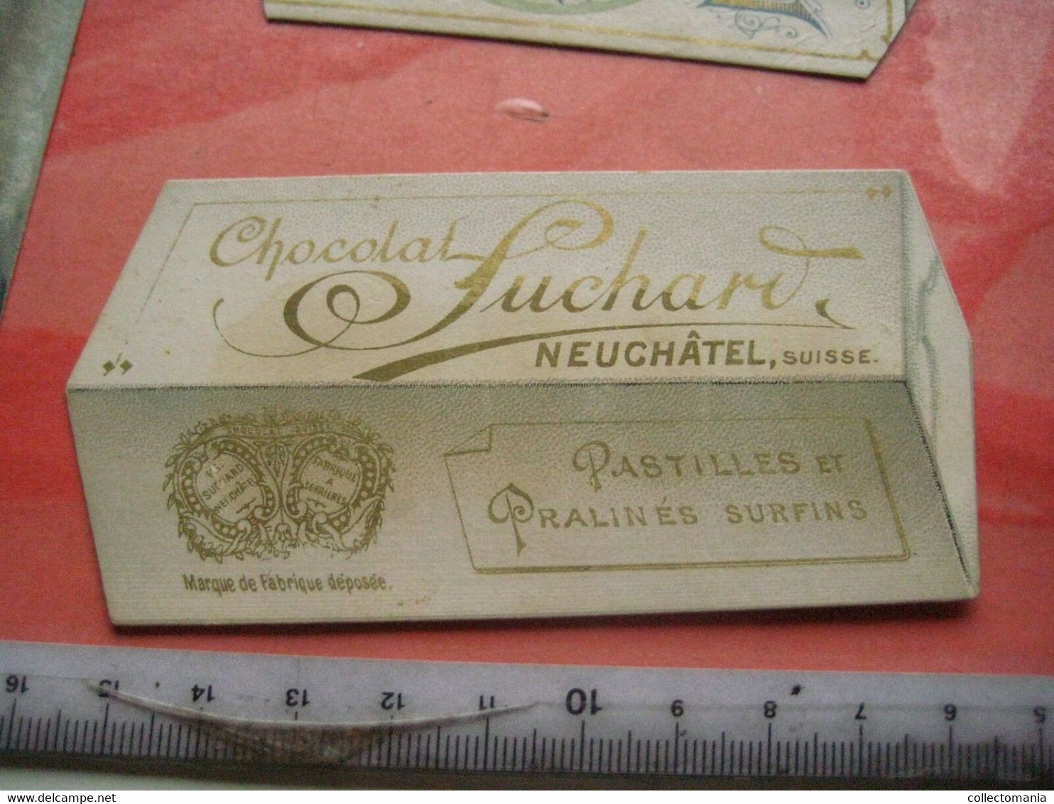 1 Package Shape C1898 Chocolate SUCHARD V41 - H - Christmas NOEL Kerstmis Cardeau, Litho, VG- Litho,tres Bien  RRR - Suchard