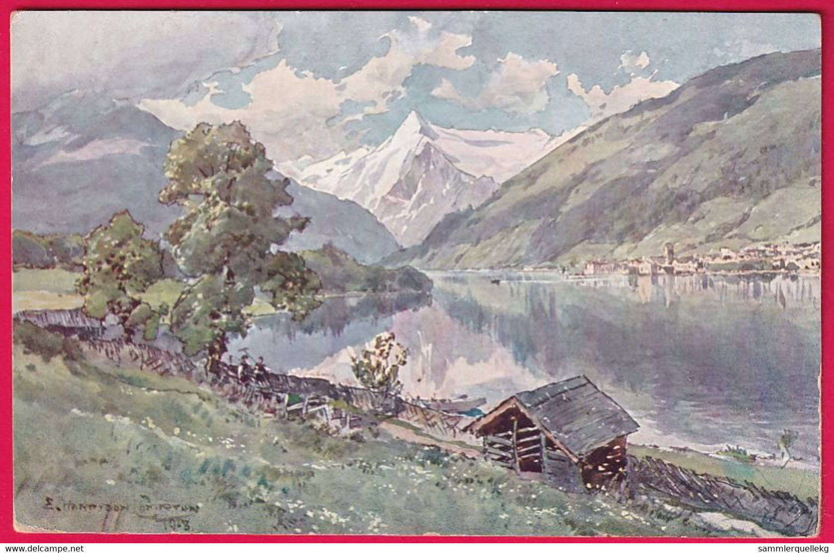 AK: Zell Am See, Ungelaufen, Beschrieben (Nr.770) - Zell Am See