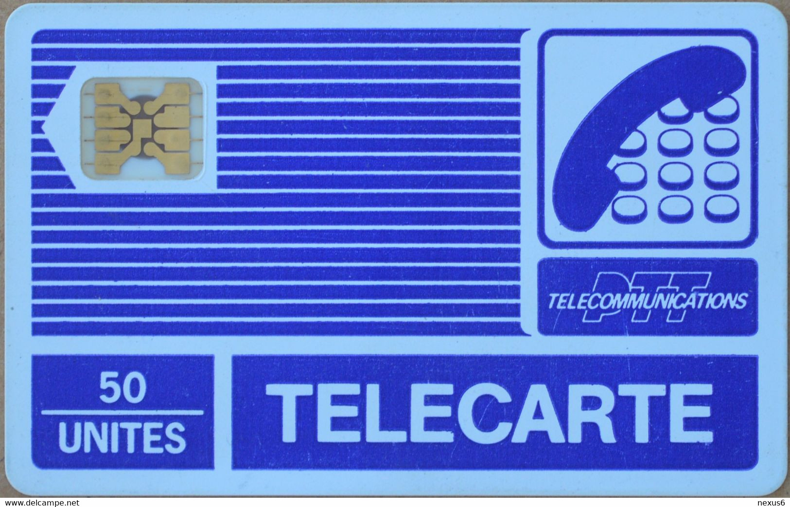 France - Les Pyjamas - Chip SC4 GW, Cn. 4997 At Center, Matt Finish, 50Units, Used - Gestreift (Pyjama)