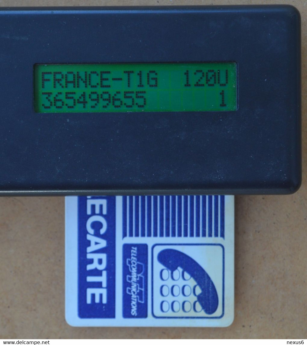 France - Les Pyjamas - Chip SC4 GW, Cn. 5310 At Center, Matt Finish, 120Units, Used - Pyjamas'