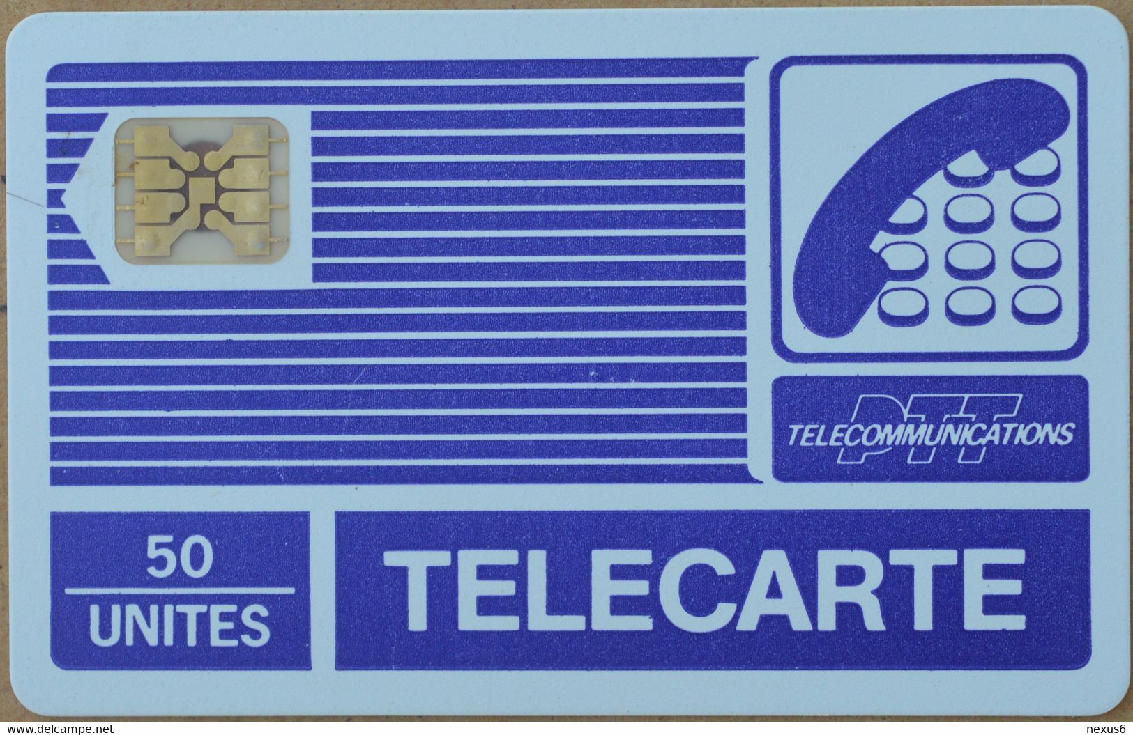 France - Les Pyjamas - Chip SC4 GW, Cn. 7360 At Center, Matt Finish, 50Units, Used - Pyjamas'