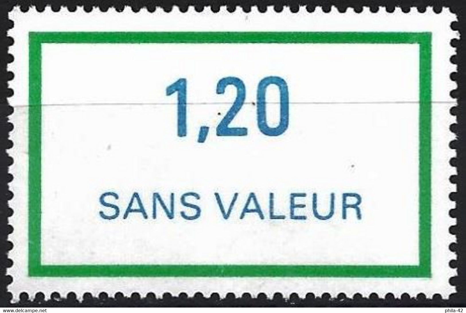 France 1982 - YT F235 ( Fictitious Stamp ) MNH** - Finti