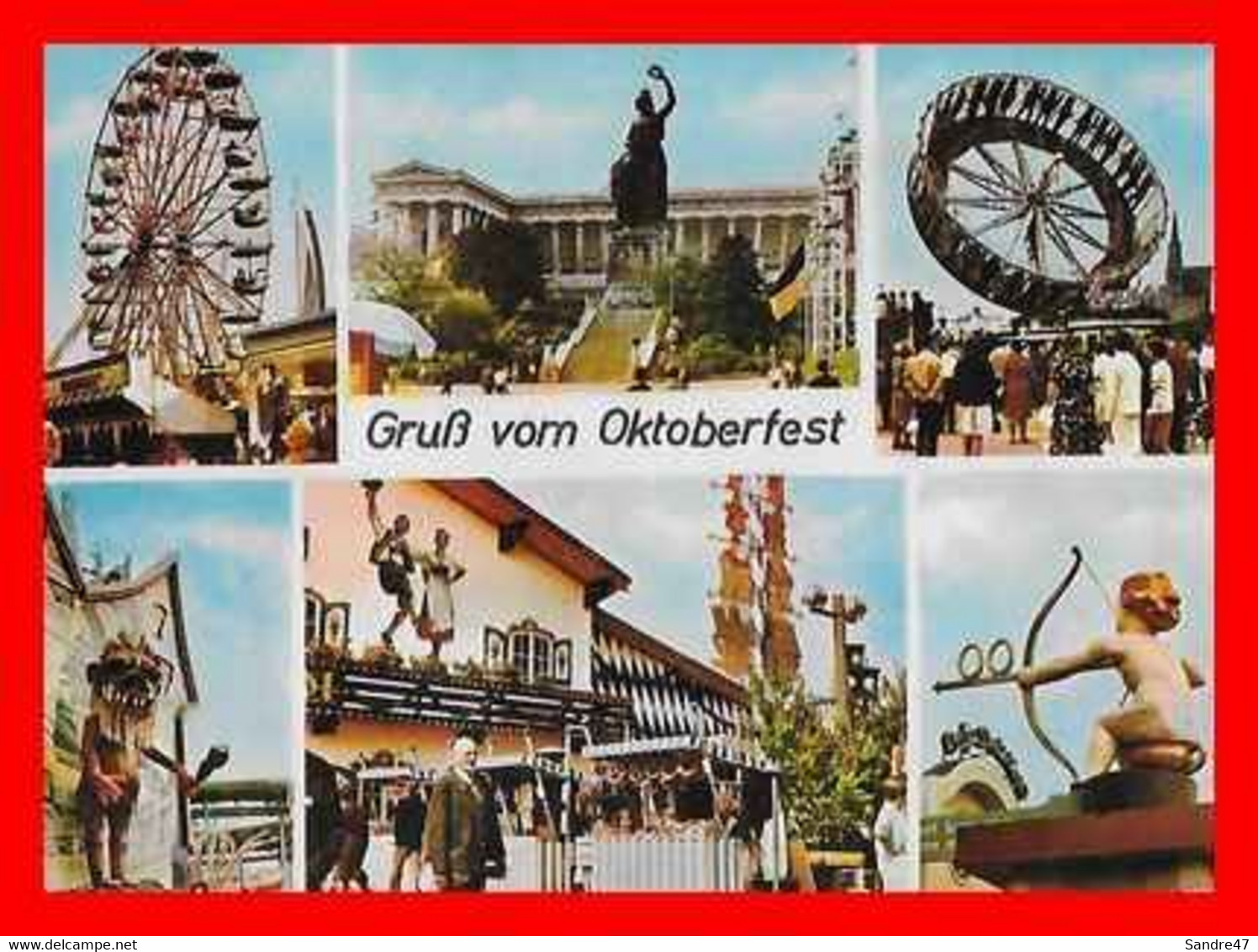 CPSM/gf MUNCHEN (Allemagne)  Gruss Vom Oktoberfest...B955 - Muenchen