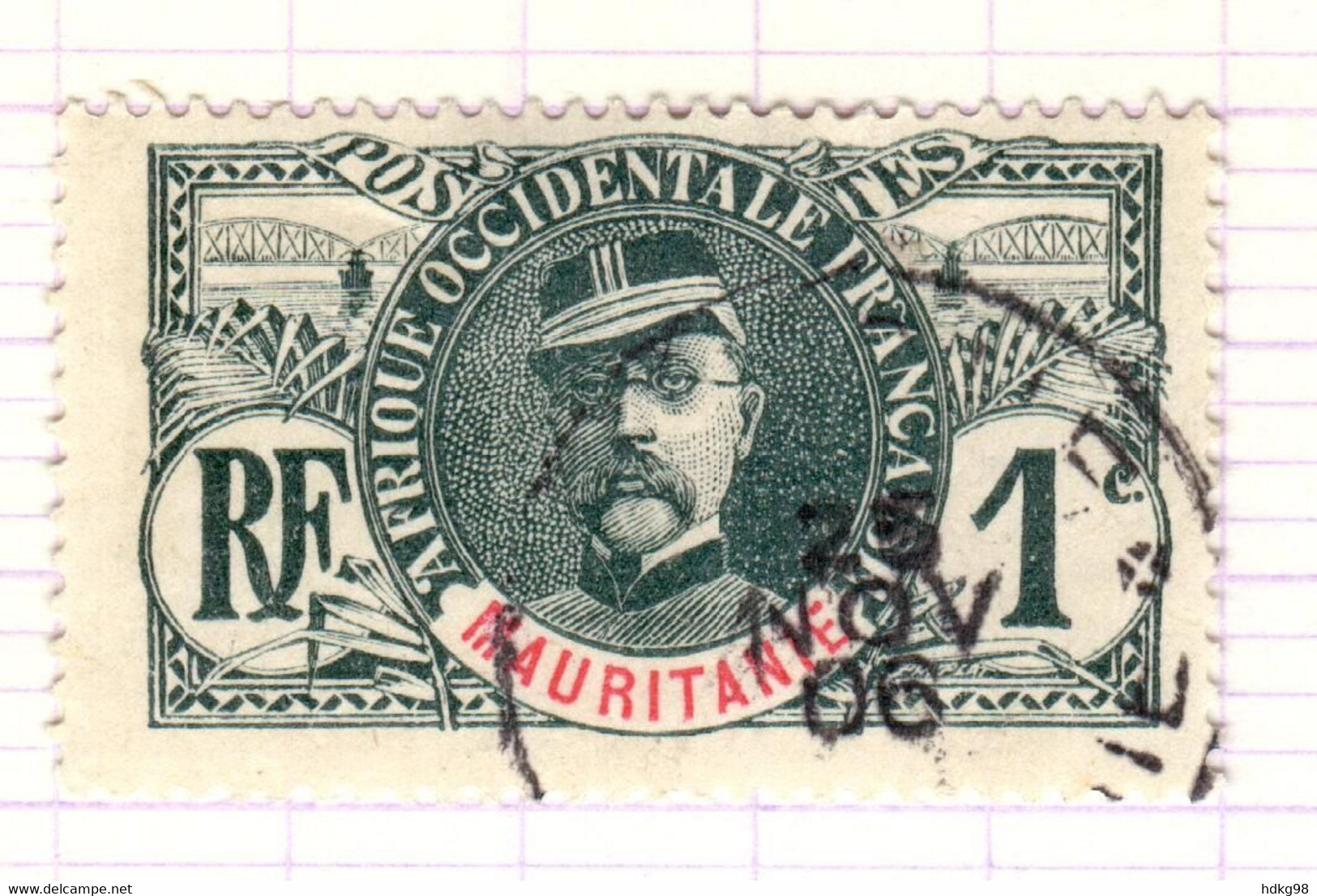 RIM+ Mauretanien 1905 Mi 1 - Used Stamps