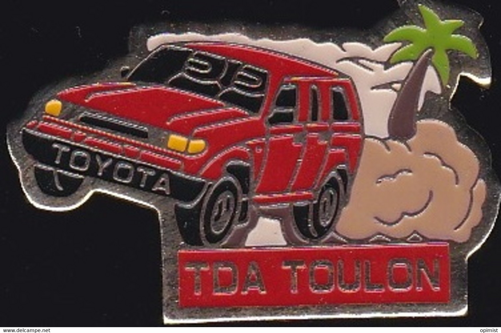 71931- Pin's-concession Toyota Toulon (TDA).Rallye Dakar. - Toyota