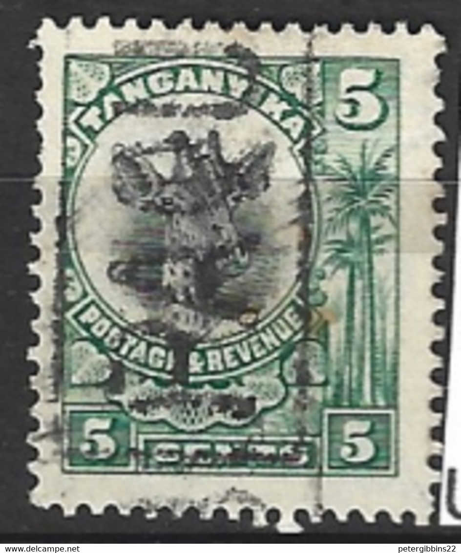 Tanganyika  1925   SG  89   5c  Fine Used - Tanganyika (...-1932)