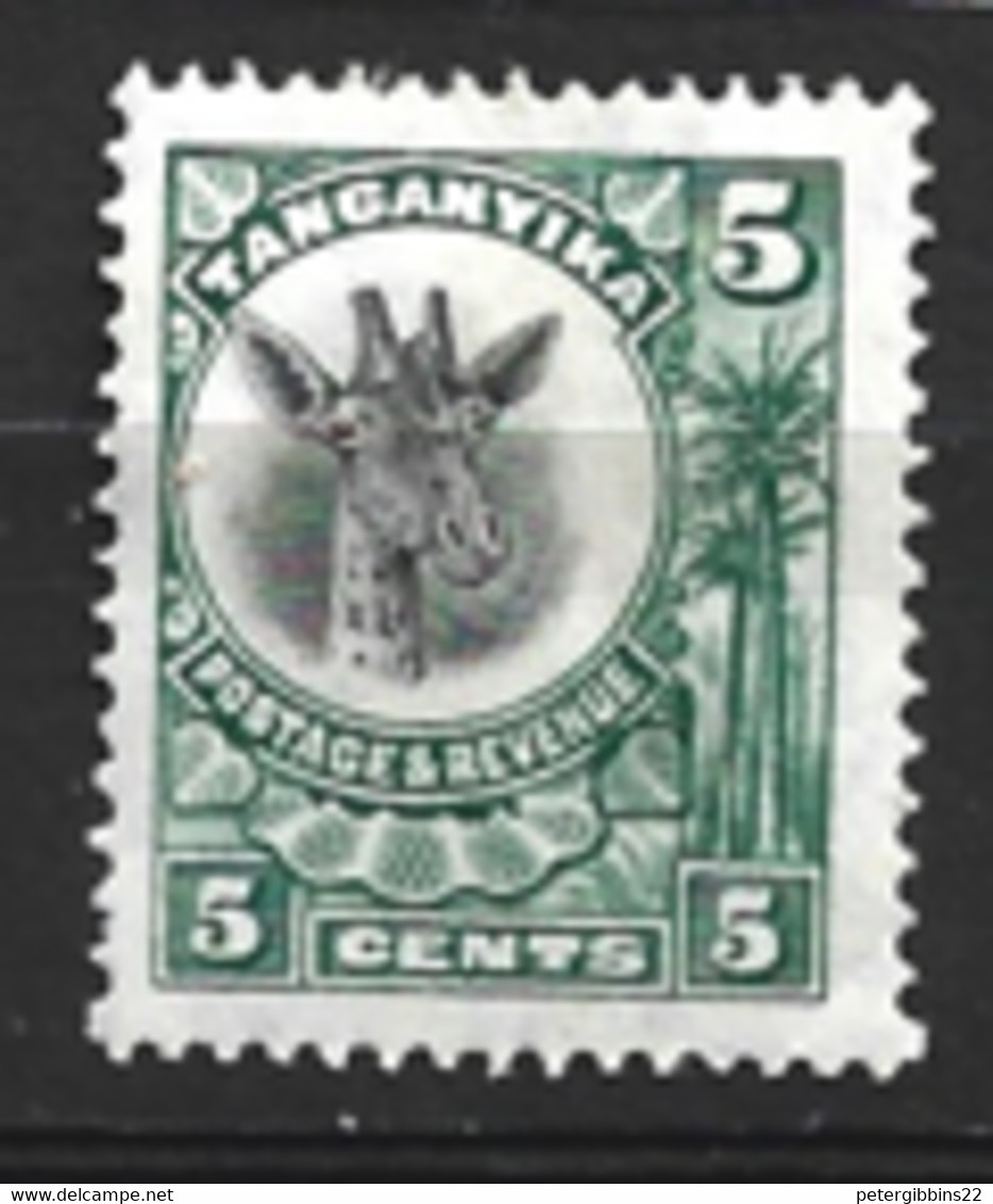 Tanganyika  1925   SG  89   5c Mounted Mint - Tanganyika (...-1932)