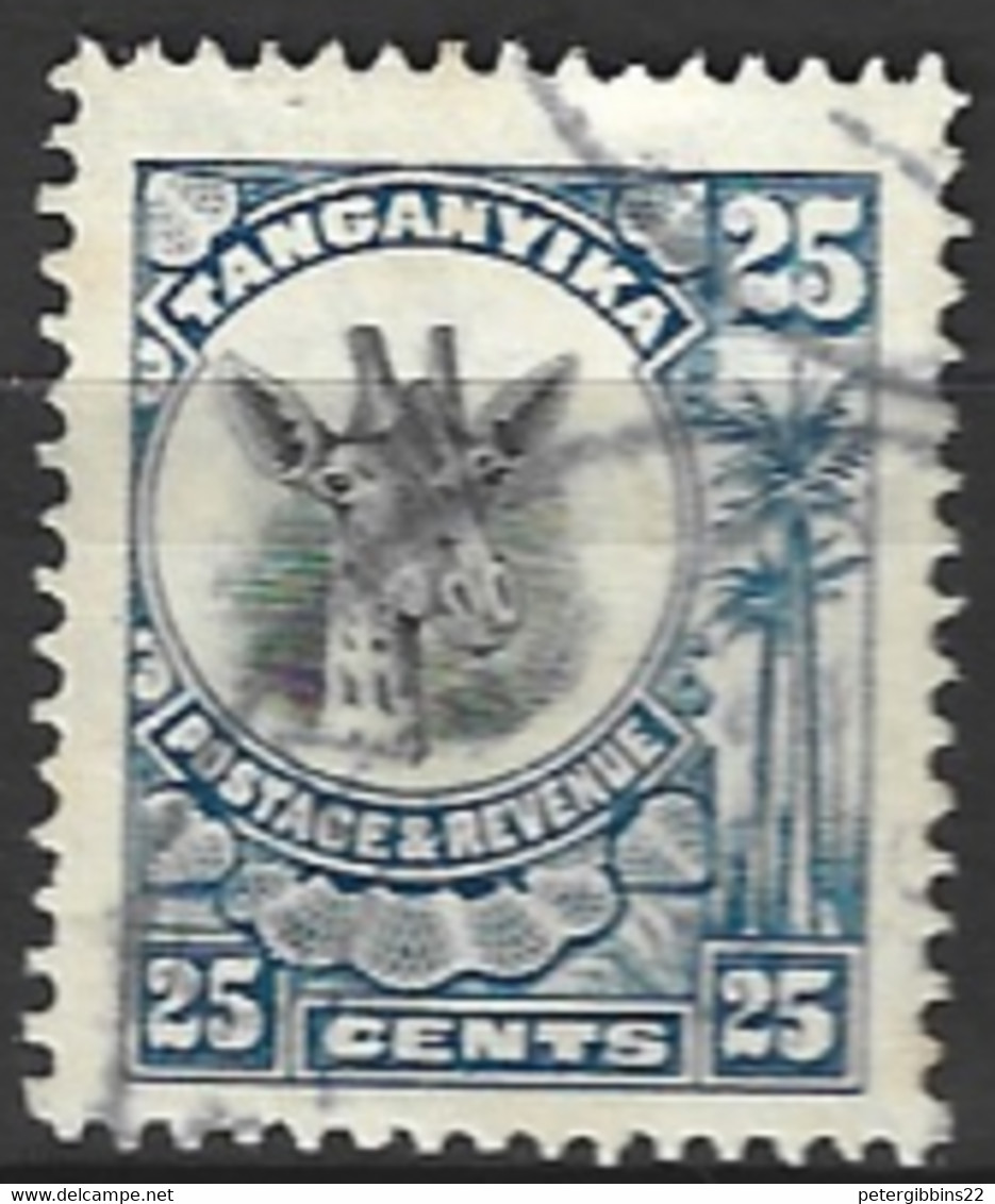 Tanganyika  1925   SG  91   5c Fine Used - Tanganyika (...-1932)