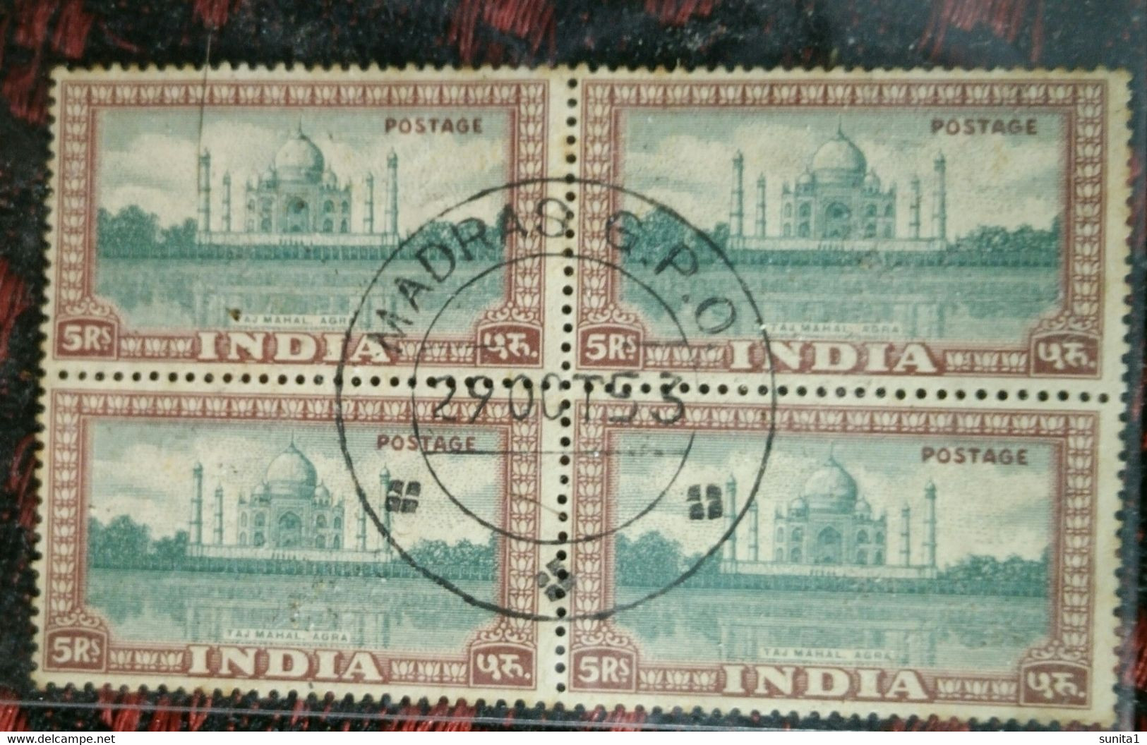 Tajmahal,seven Wonder Of The World, Monument,art, Architecture,india - Used Stamps