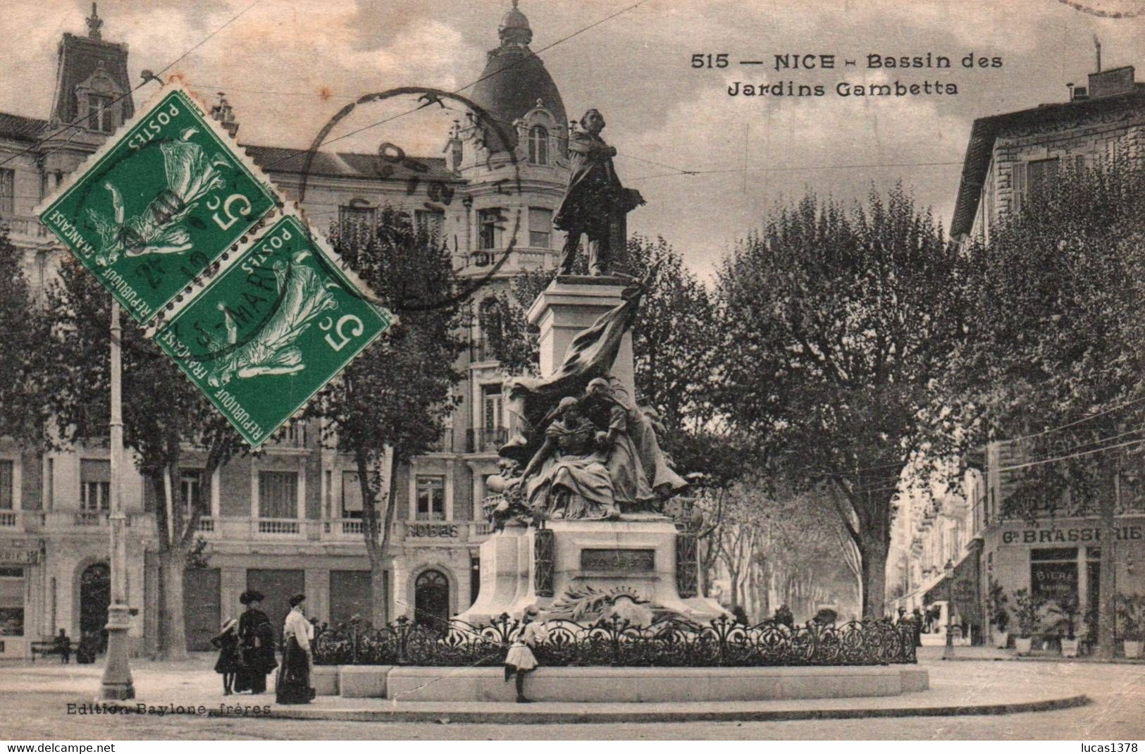 06 / NICE / BASSIN DES JARDINS GAMBETTA - Ferrocarril - Estación