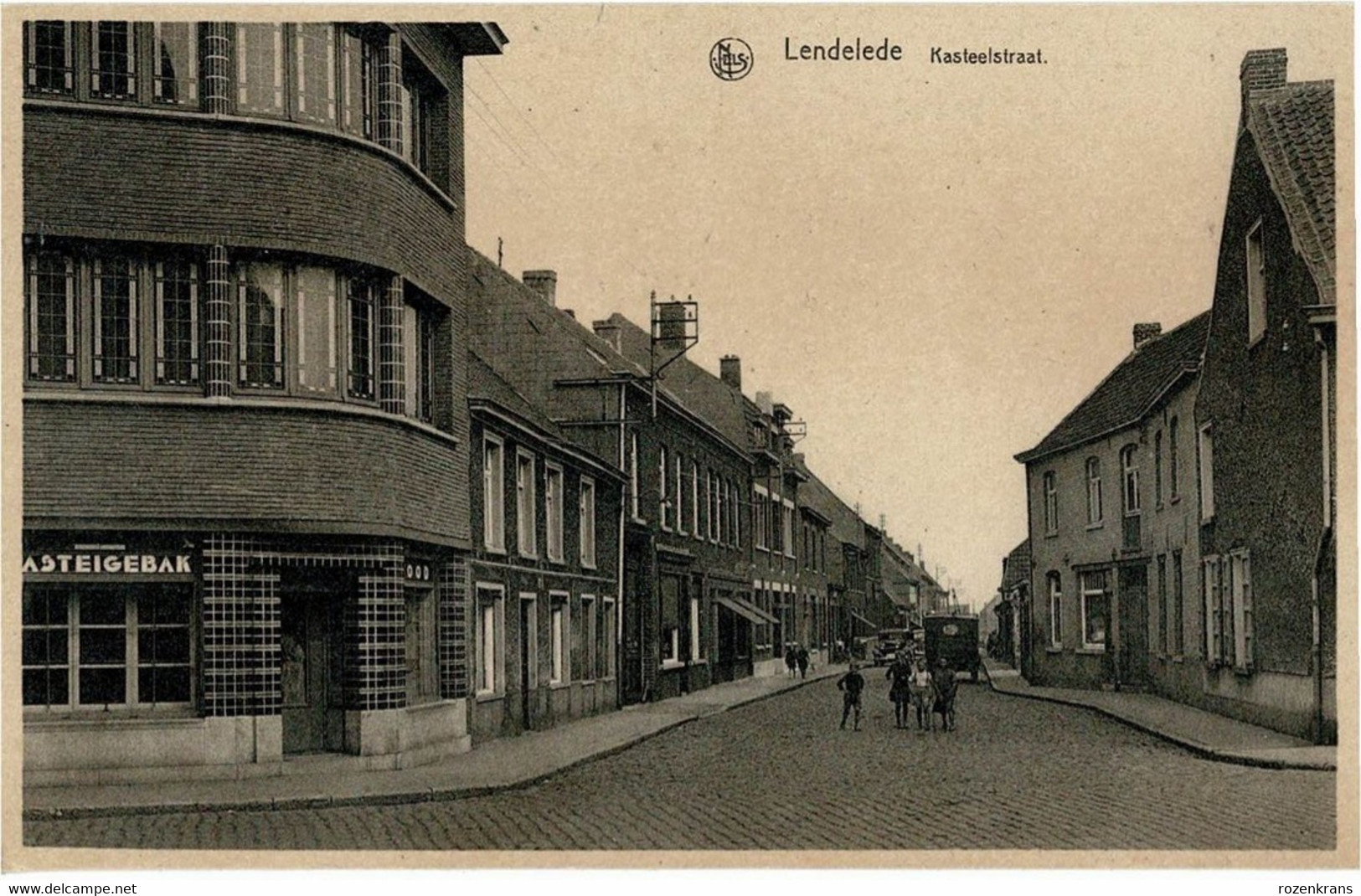 Lendelede De Kasteelstraat Bakkerij Patisserie Pasteigebak Geanimeerd - Lendelede