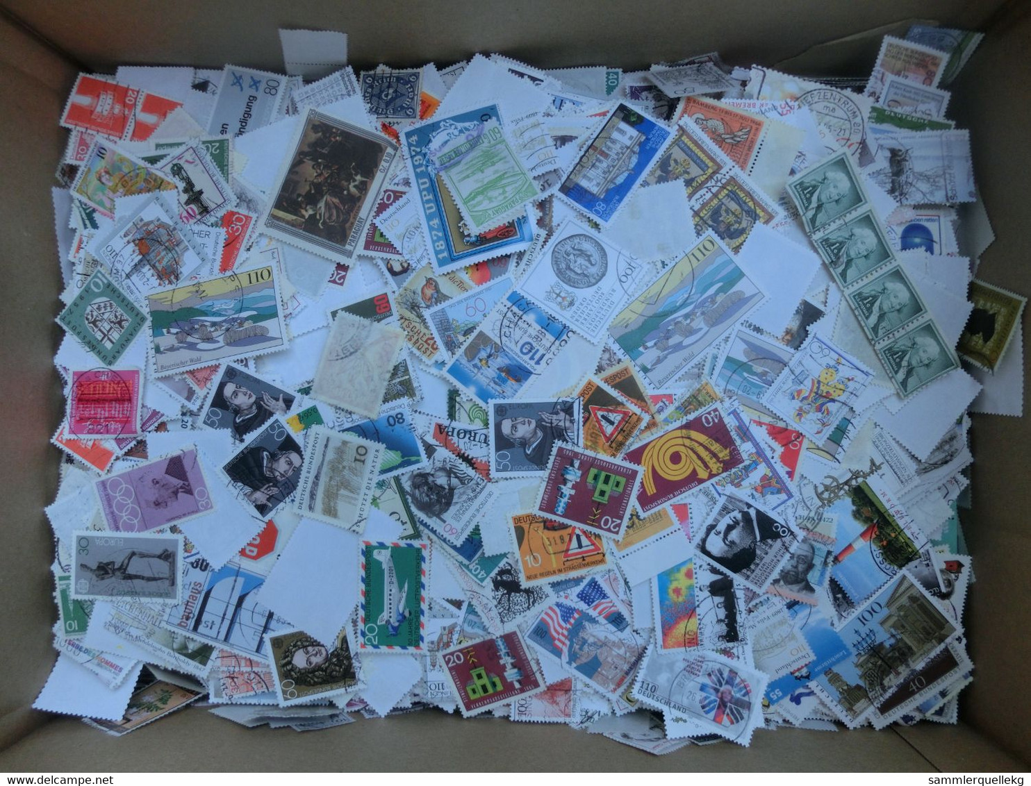 3 Kg Briefmarken alle Welt, Sondermarken, Freimarken ohne Papier