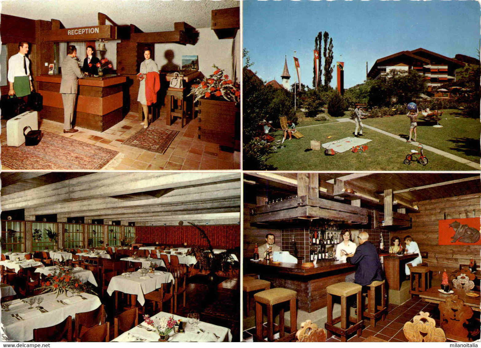 Sigriswil, Hotel Bären - 4 Bilder * 14. 7. 1973 - Sigriswil