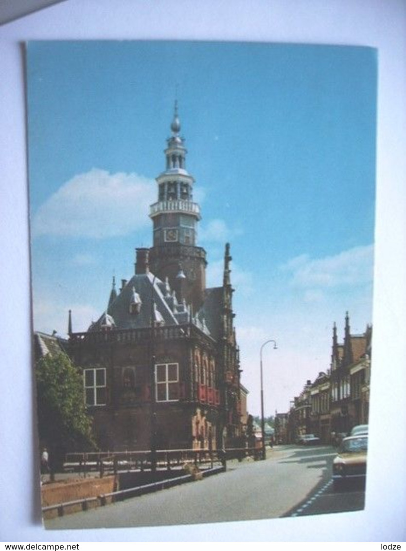 Nederland Holland Pays Bas Bolsward Met Het Oude Stadhuis - Bolsward