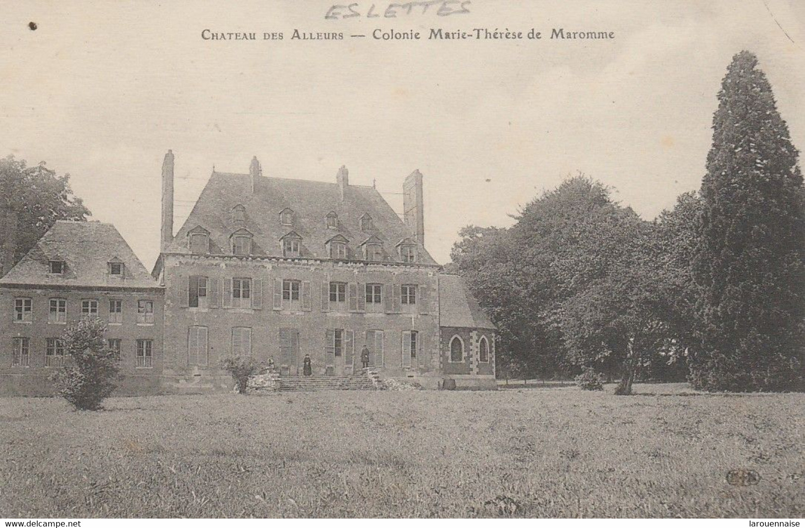 76 - ESLETTES -  Château Des Alleurs - Colonie Marie Thérèse De Maromme - Other & Unclassified