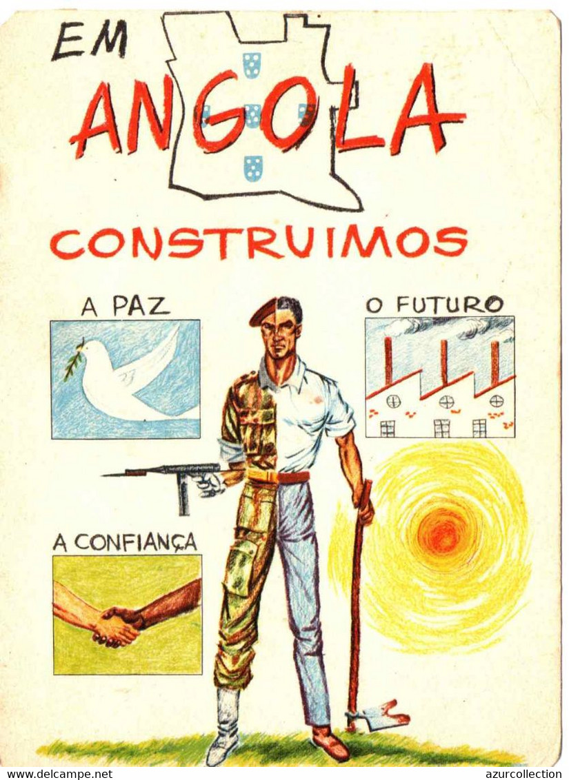 EM ANGOLA CONSTRUIMOS A PAZ O FUTURO A CONFIANCA - Non Classés