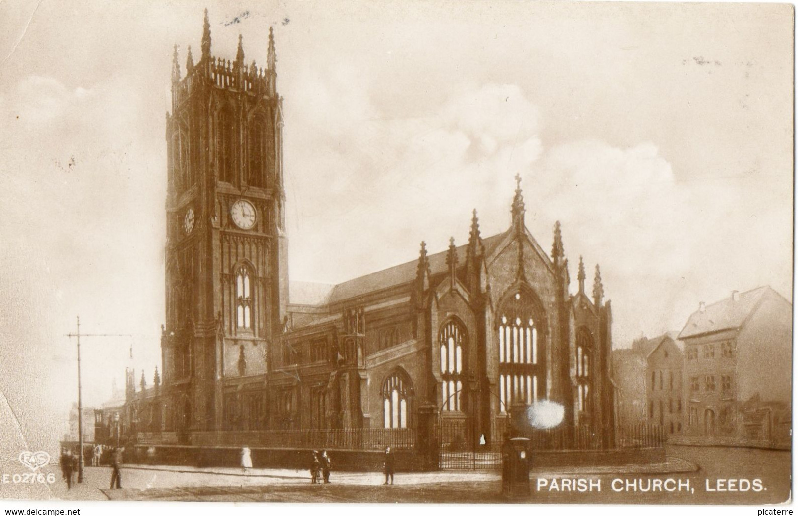 Parish Church,Leeds 1915 (Schwerdtieger-EAS No.E02766 ) - Leeds