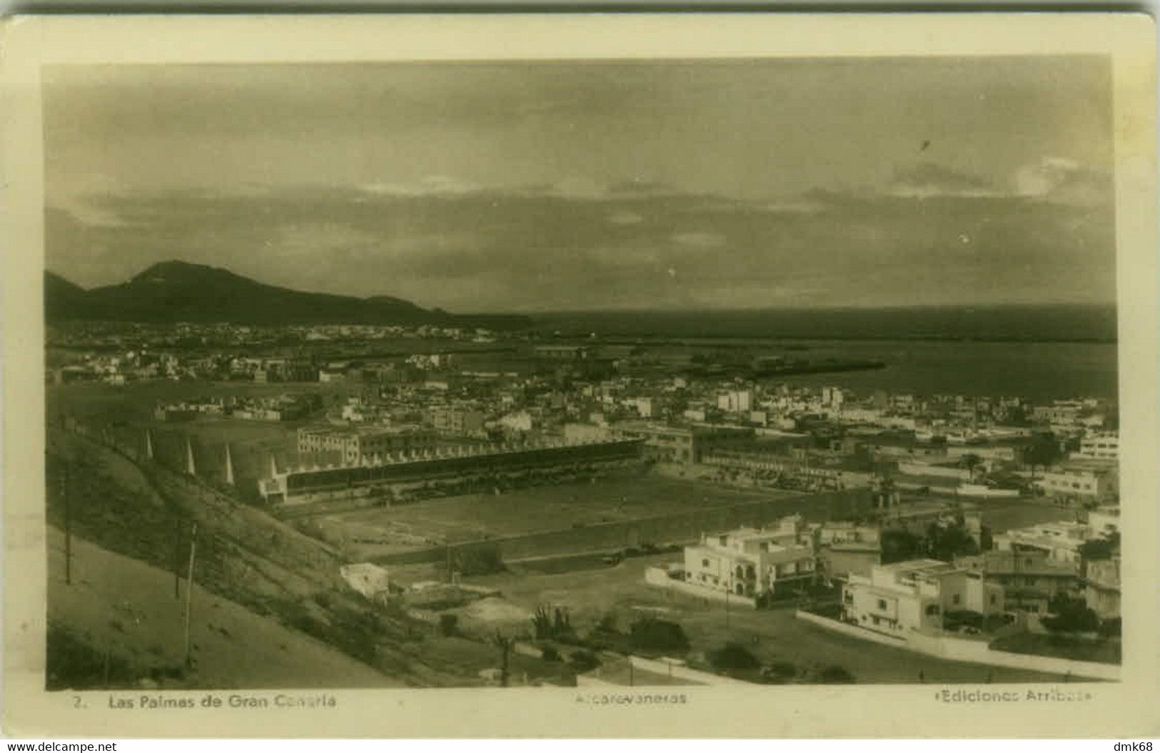 SPAIN - LAS PALMAS DE GRAN CANARIE - VIEW - EDICIONES ARRIBAS - 1940s (11254) - La Palma