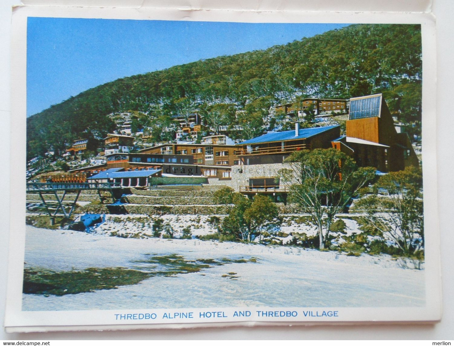 D181750    Australia  Booklet  - NSW - Thredbo -Alpine Village  sent to Hungary