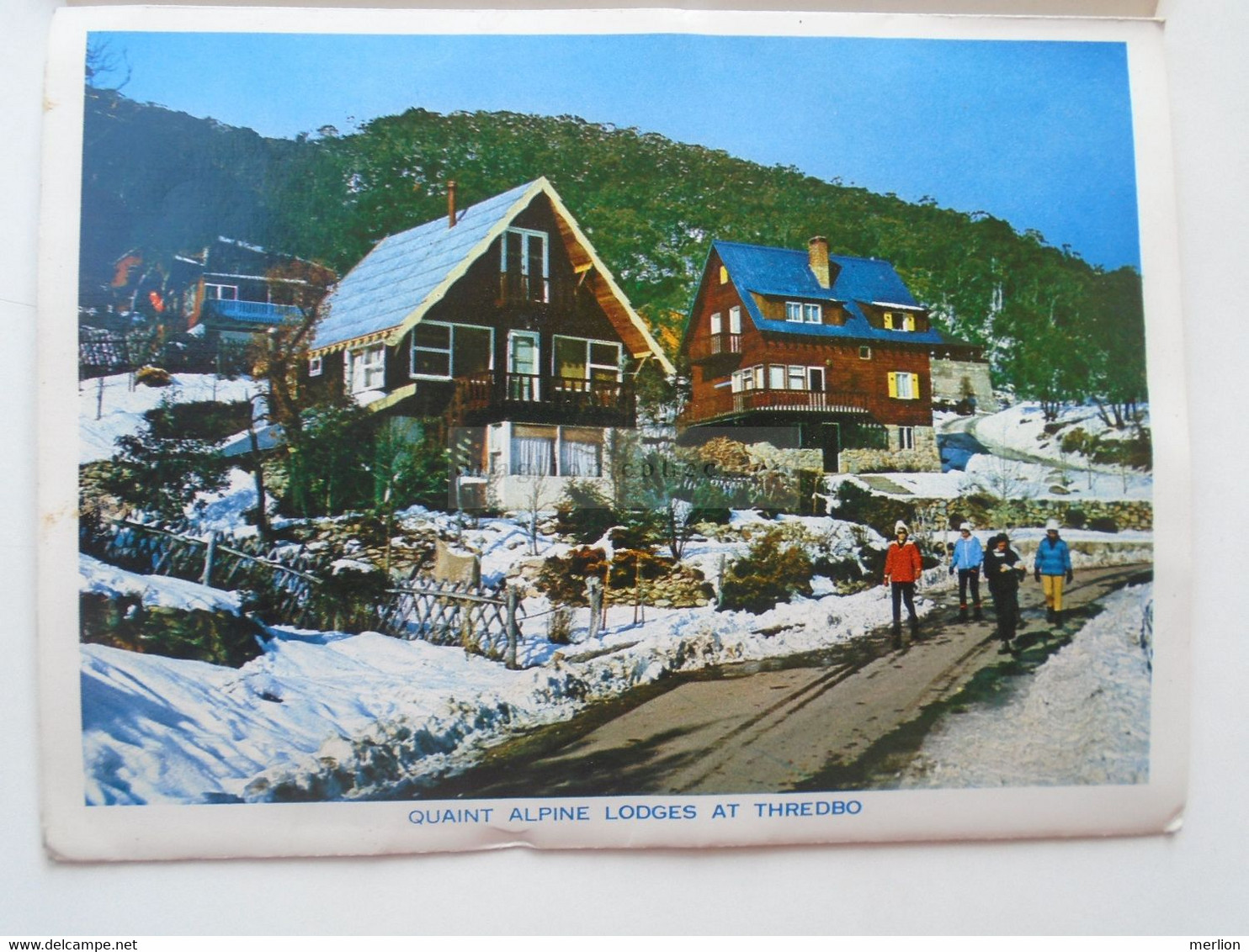 D181750    Australia  Booklet  - NSW - Thredbo -Alpine Village  sent to Hungary