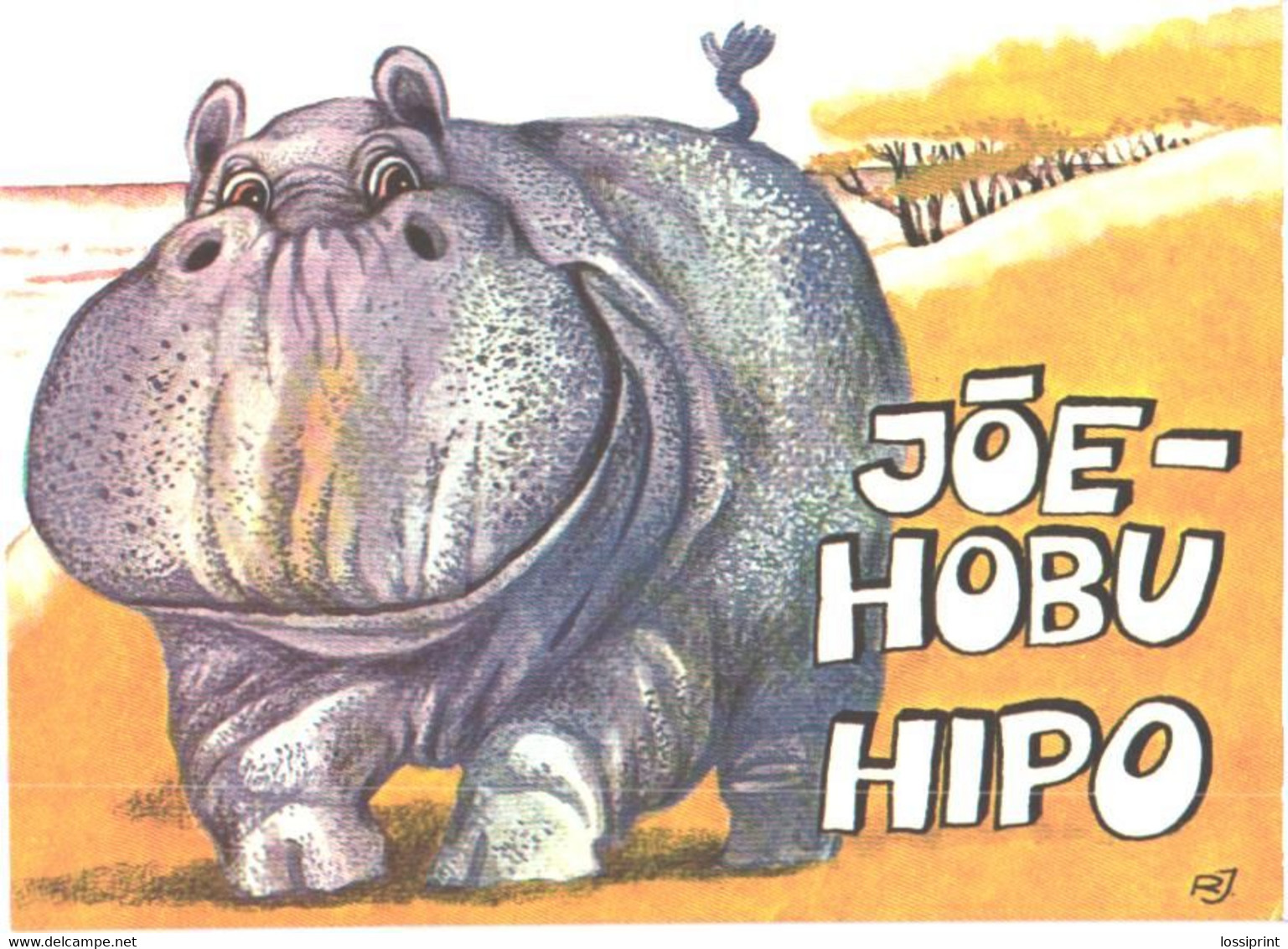 R.Järvi:Hippopotamus Hipo, 1981 - Flusspferde