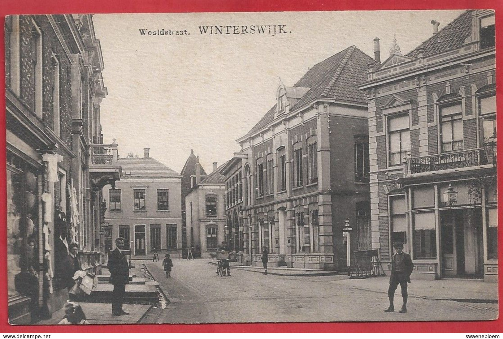 NL.- WINTERSWIJK. WOOLDSTRAAT. Uitgave G.J. Albrecht. - Winterswijk