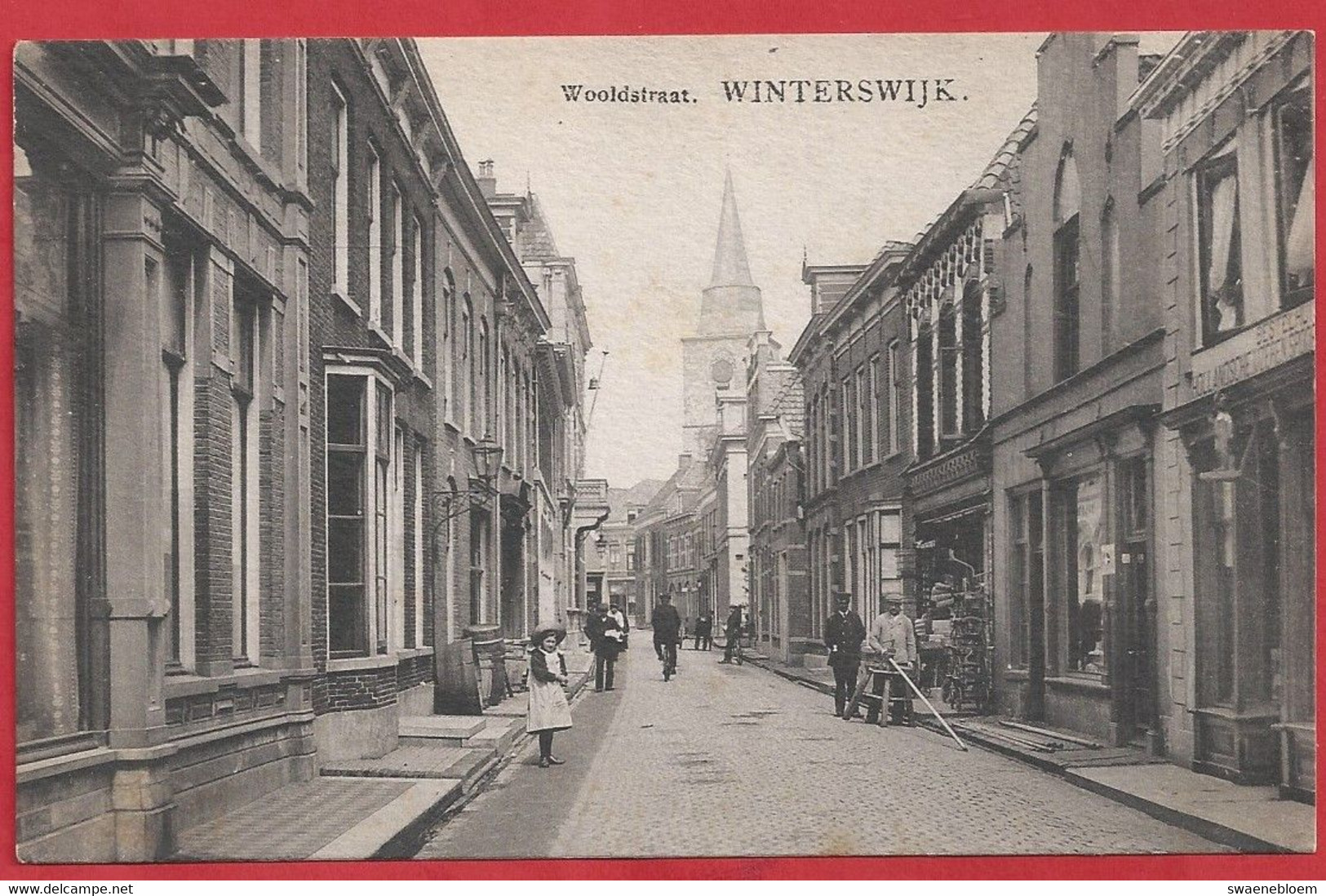 NL.- WINTERSWIJK. WOOLDSTRAAT. Uitgave G.J. Albrecht. - Winterswijk