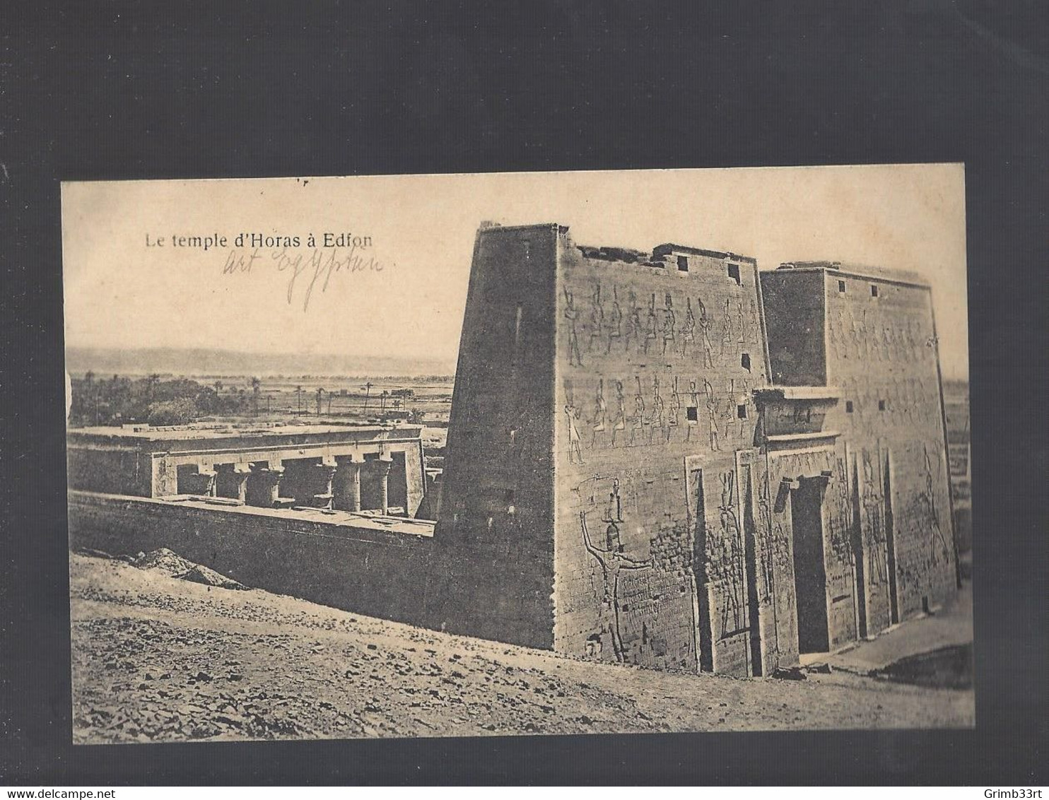 Egypte - Le Temple D'Horas à Edfon - Postkaart - Edfou