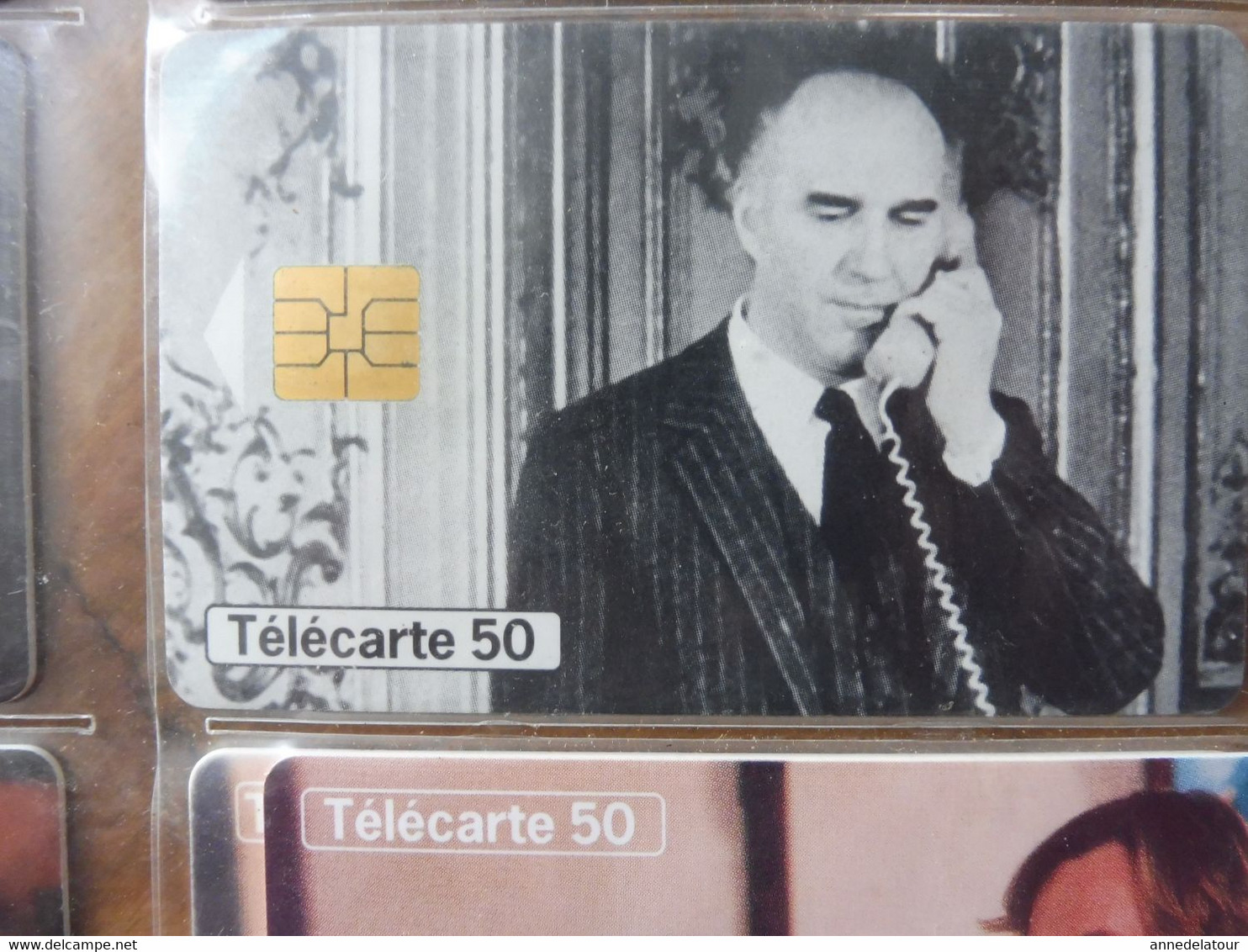 10 télécartes FRANCE TELECOM  Téléphone et Cinéma (Blier ,Piccoli ,Gabin ,Signoret ,Clavier ,Trintignan ,Polanski , etc)