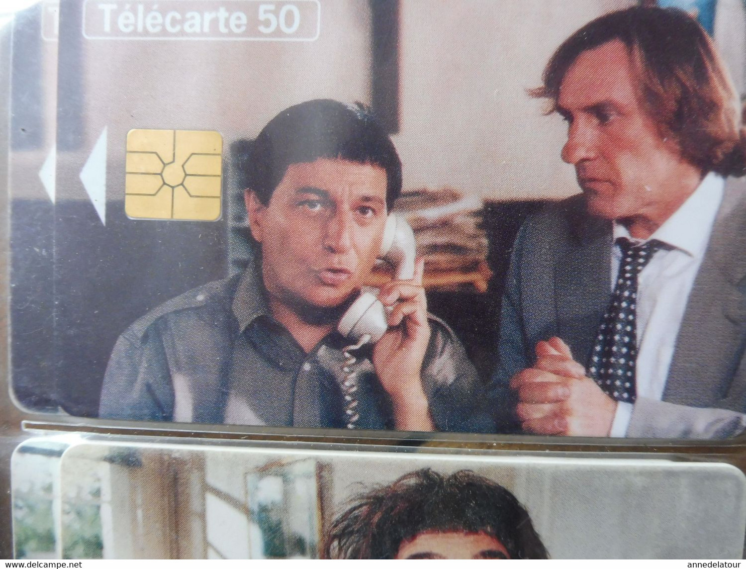 10 télécartes FRANCE TELECOM  Téléphone et Cinéma (Blier ,Piccoli ,Gabin ,Signoret ,Clavier ,Trintignan ,Polanski , etc)