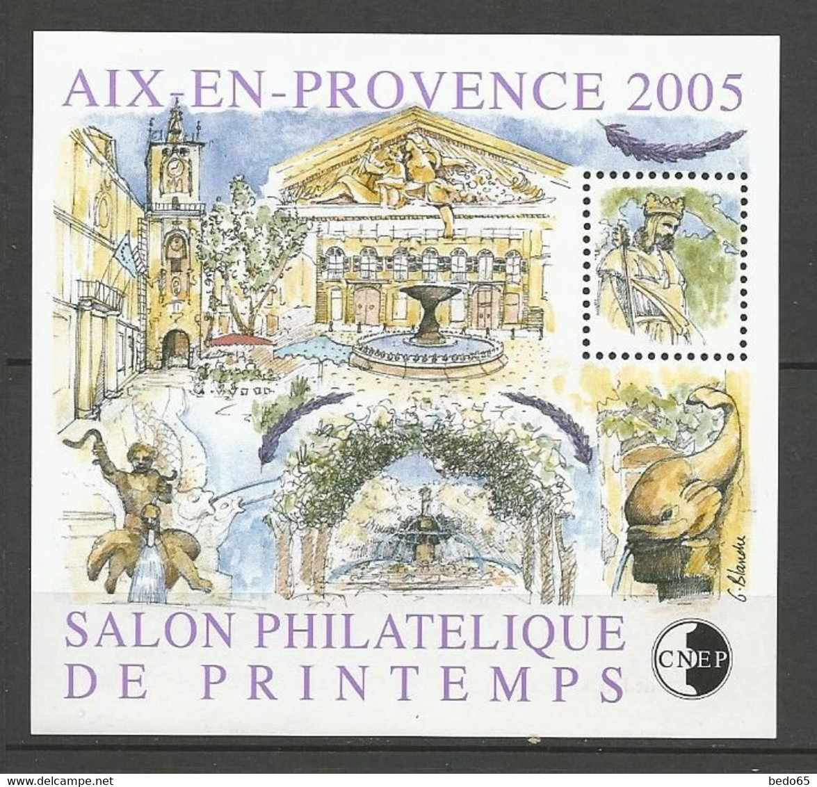 BLOC CNEP AIX 2005 N° 47 NEUF** LUXE SANS CHARNIERE / MNH / - CNEP