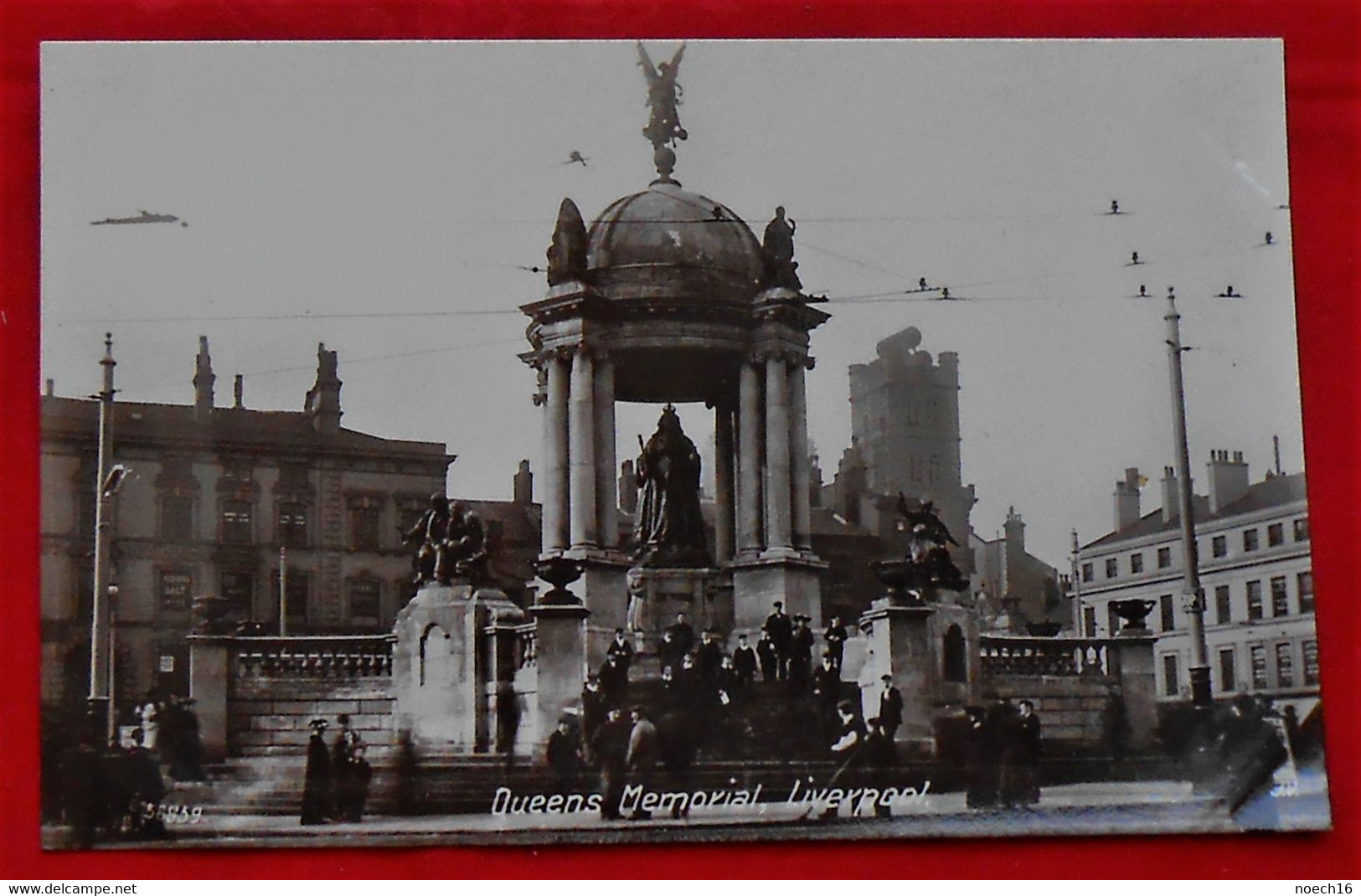 Real Photo Card - Valentine's Serie / Liverpool, Queens Memorial - Liverpool