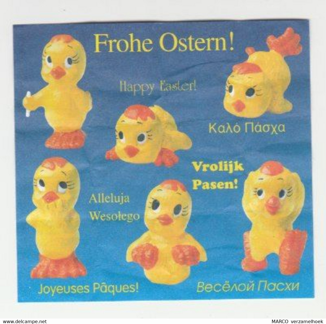 Frohe Ostern - Happy Eastern - Vrolijk Pasen Onken Germany (D) - Istruzioni