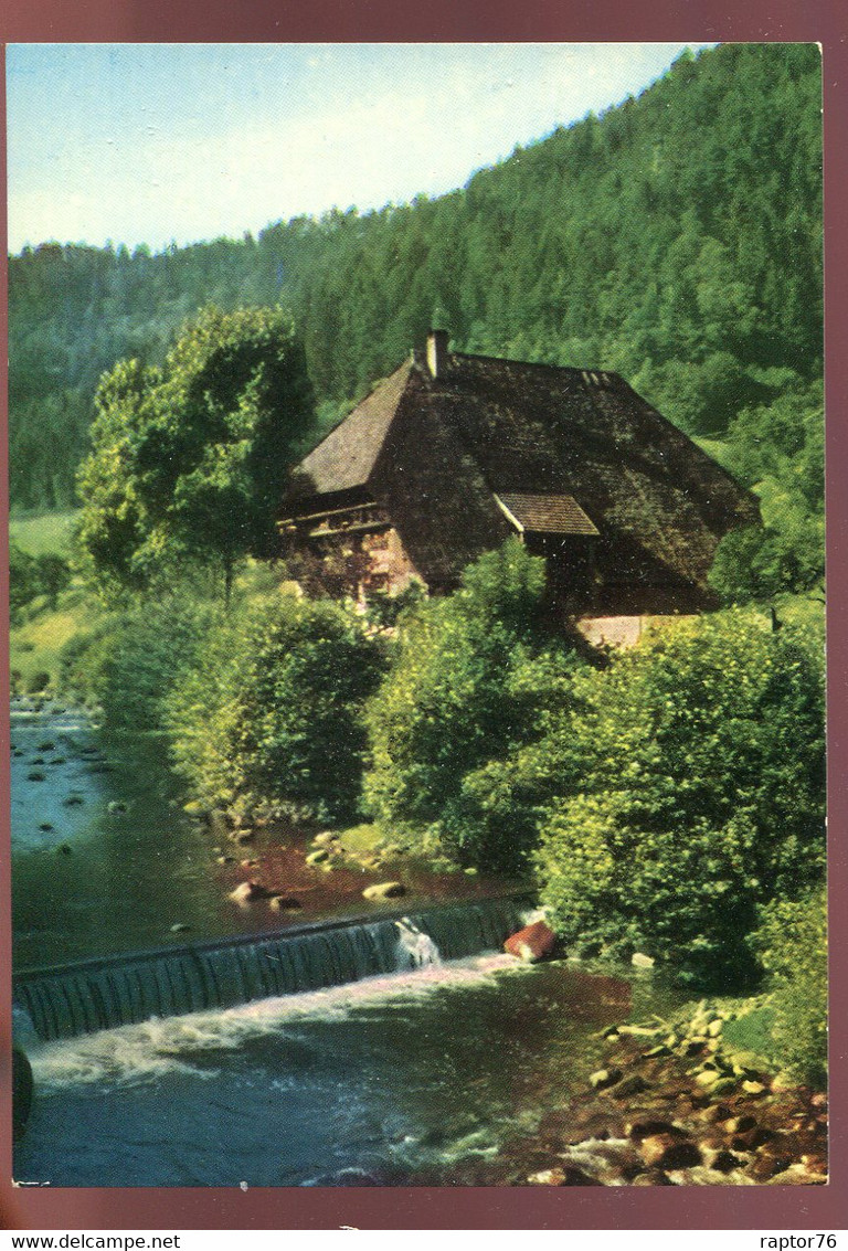 CPM Neuve Allemagne Schwarzwald Häuser Altes Schwarzwaldhaus Bei Niederwasser Im GUTACHTAL - Gutach (Schwarzwaldbahn)