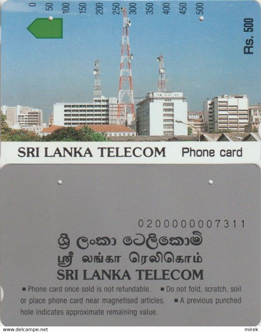 468/ Sri Lanka; P1. Translate Towers, CN 00000000 - Sri Lanka (Ceylon)