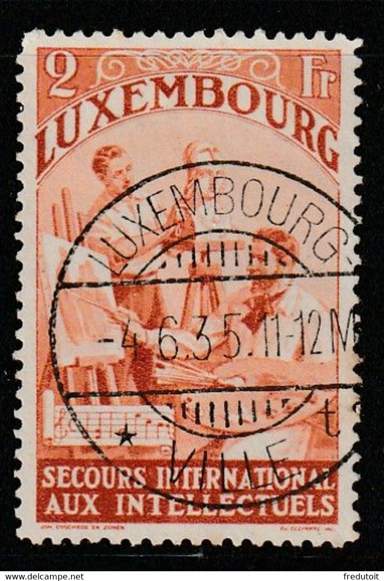 LUXEMBOURG - N°269 Obl (1935) 2f Rouge-brun - Gebraucht