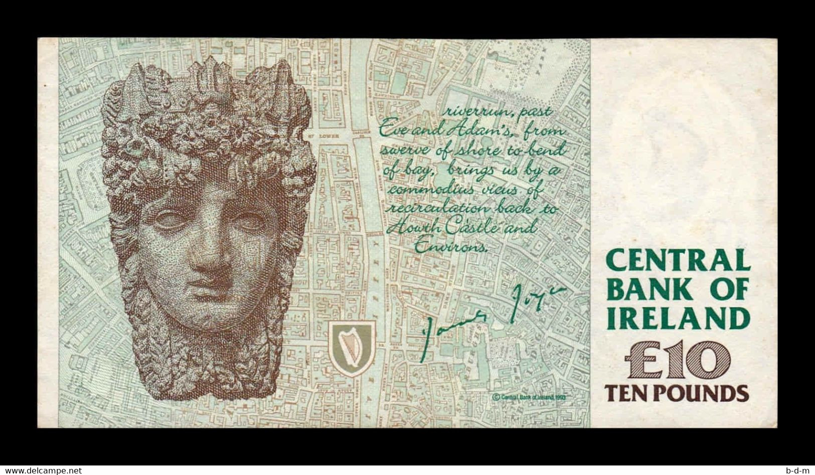 Irlanda Ireland 10 Pounds 24.05.1999 Pick 76b BC/MBC F/VF - Irlanda