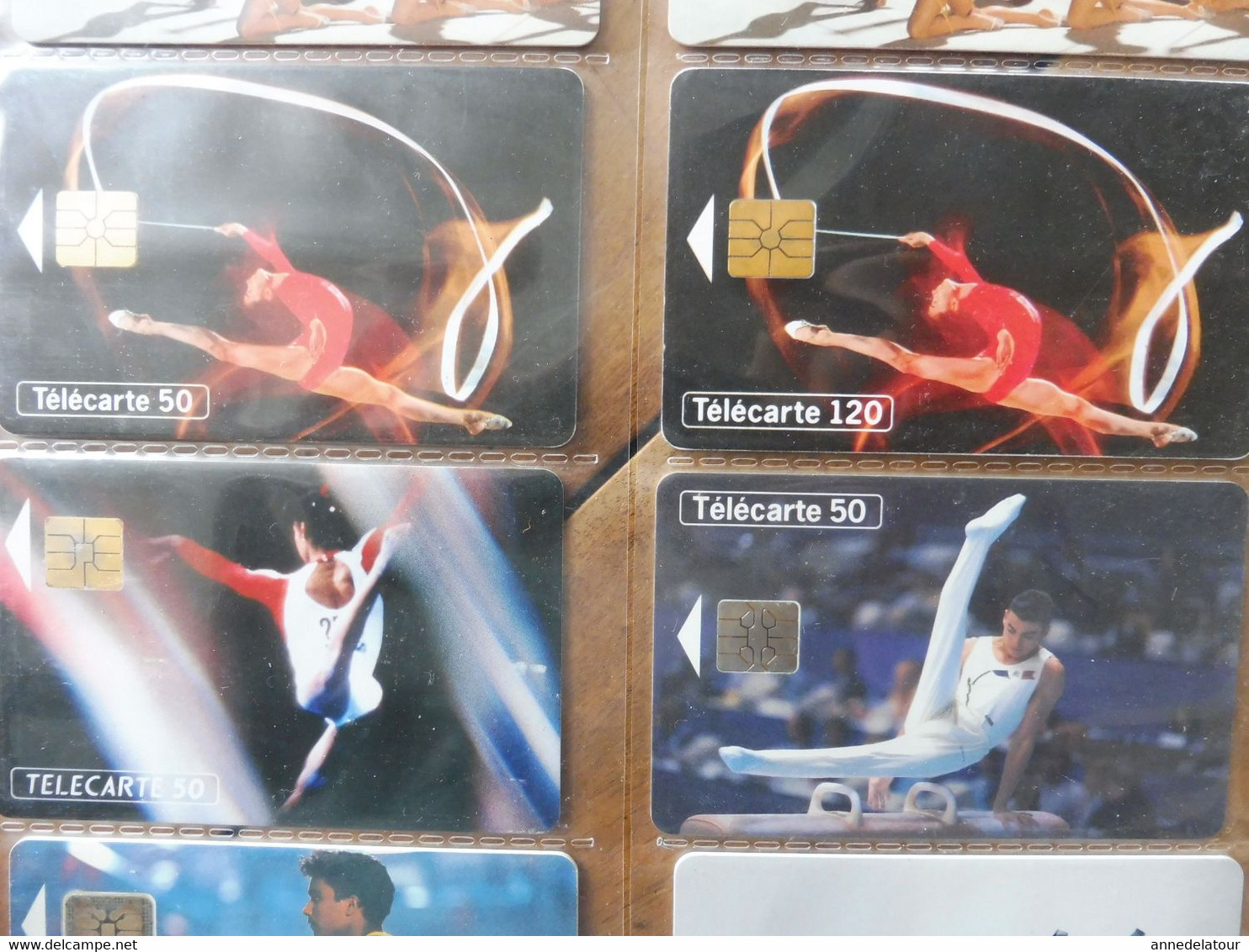 10 Télécartes FRANCE TELECOM  - Gymnastique (Championnats Du Monde, 6e, 7e Internationaux, Une Passion, Etc) - Deportes