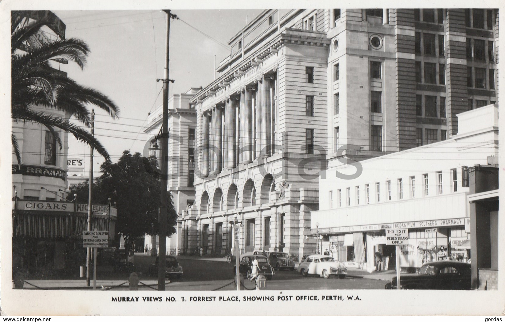 Australia - Perth - Murray Views No. 3 - Forrest Place - Post Office - Perth