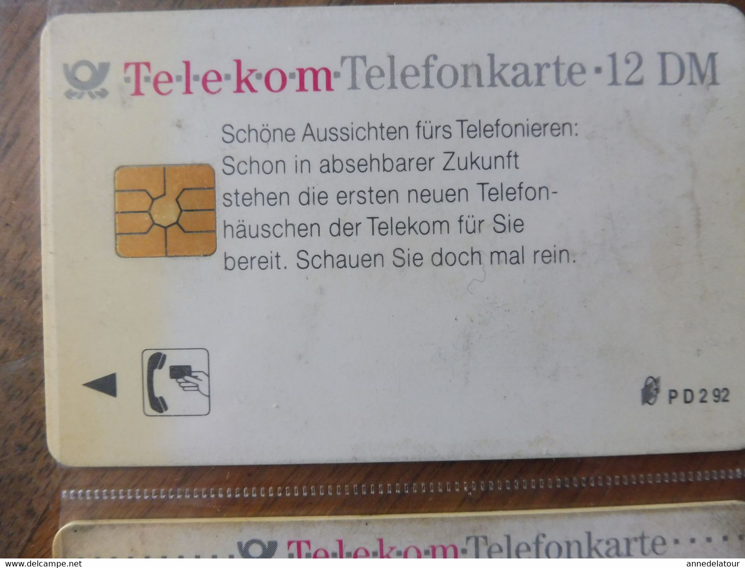 10 TELEKOM Telefonkarte - 12 DM (Gesammelte Werte, Das sind ja schöne Aussichten, Wir bringen Sie unter die Haube, .etc)