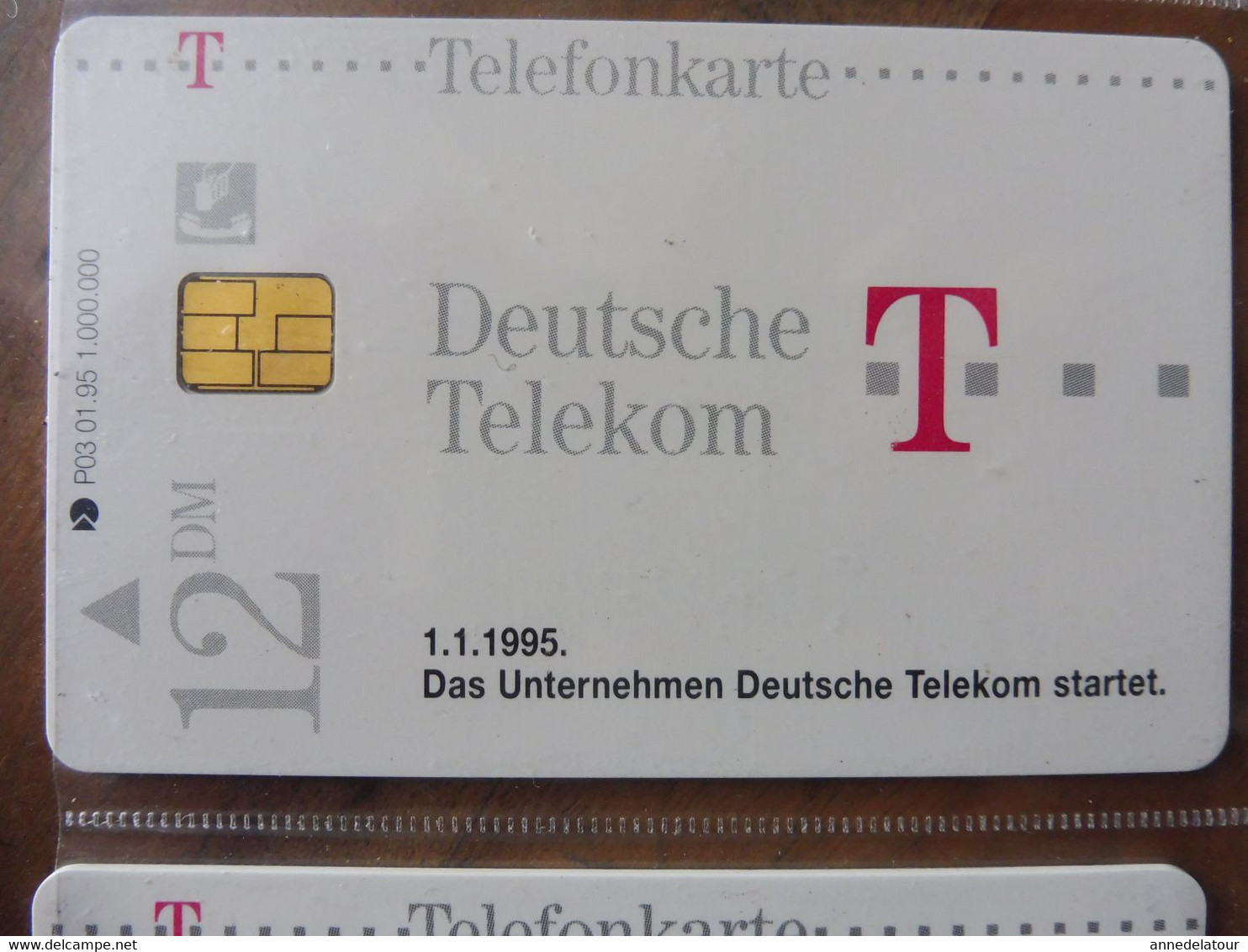 10 TELEKOM Telefonkarte - 12 DM (Gesammelte Werte, Das sind ja schöne Aussichten, Wir bringen Sie unter die Haube, .etc)