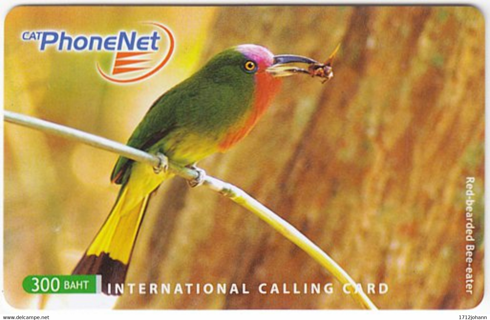 THAILAND I-779 Prepaid PhoneNet - Animal, Bird - Used - Thaïlande