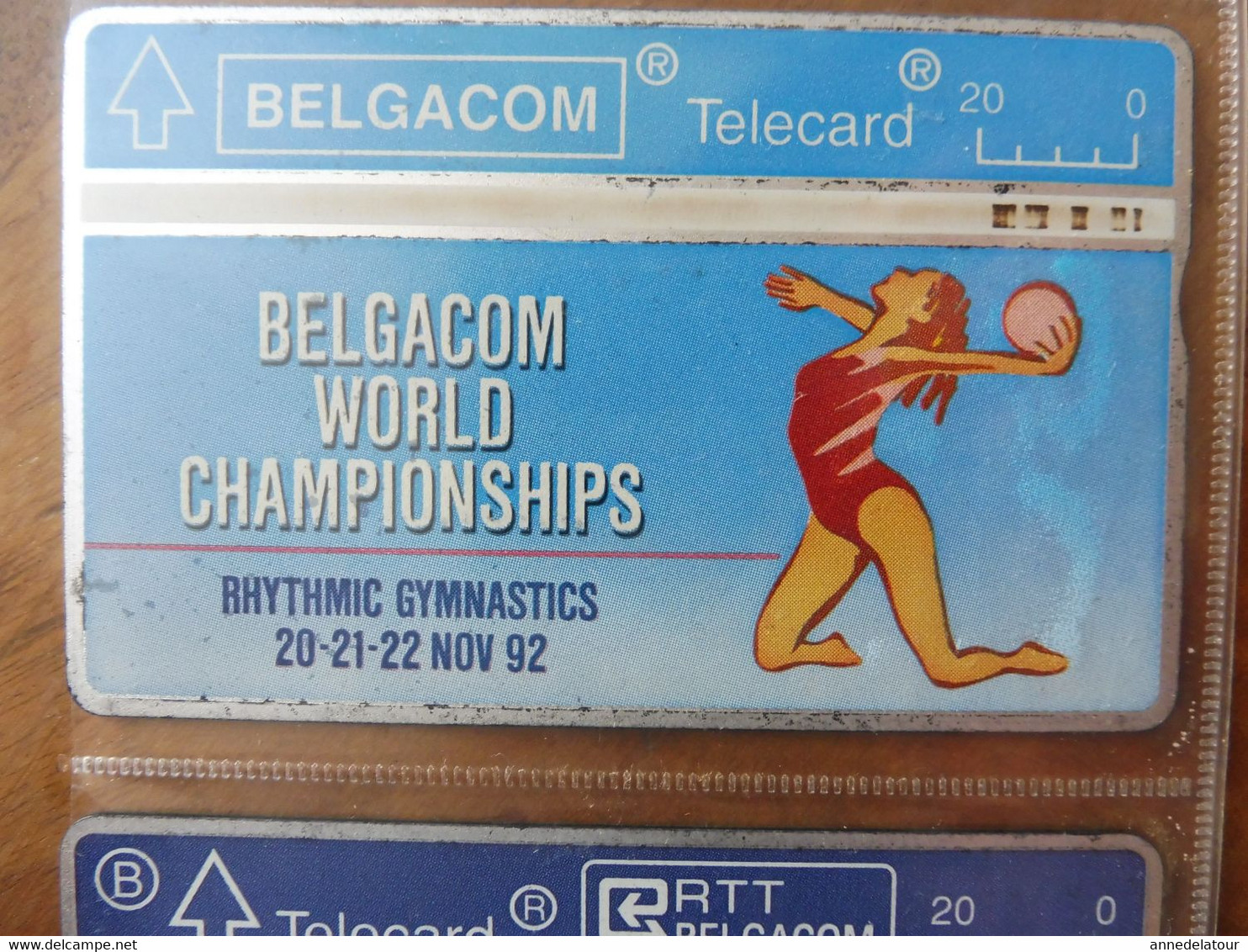 10 BELGACOM telecard  - Pubs (Charleroi B.D., RALLYE des HAUTES FAGNES , Happy New Year 96 , WORLD CHAMPIONSHIP, etc