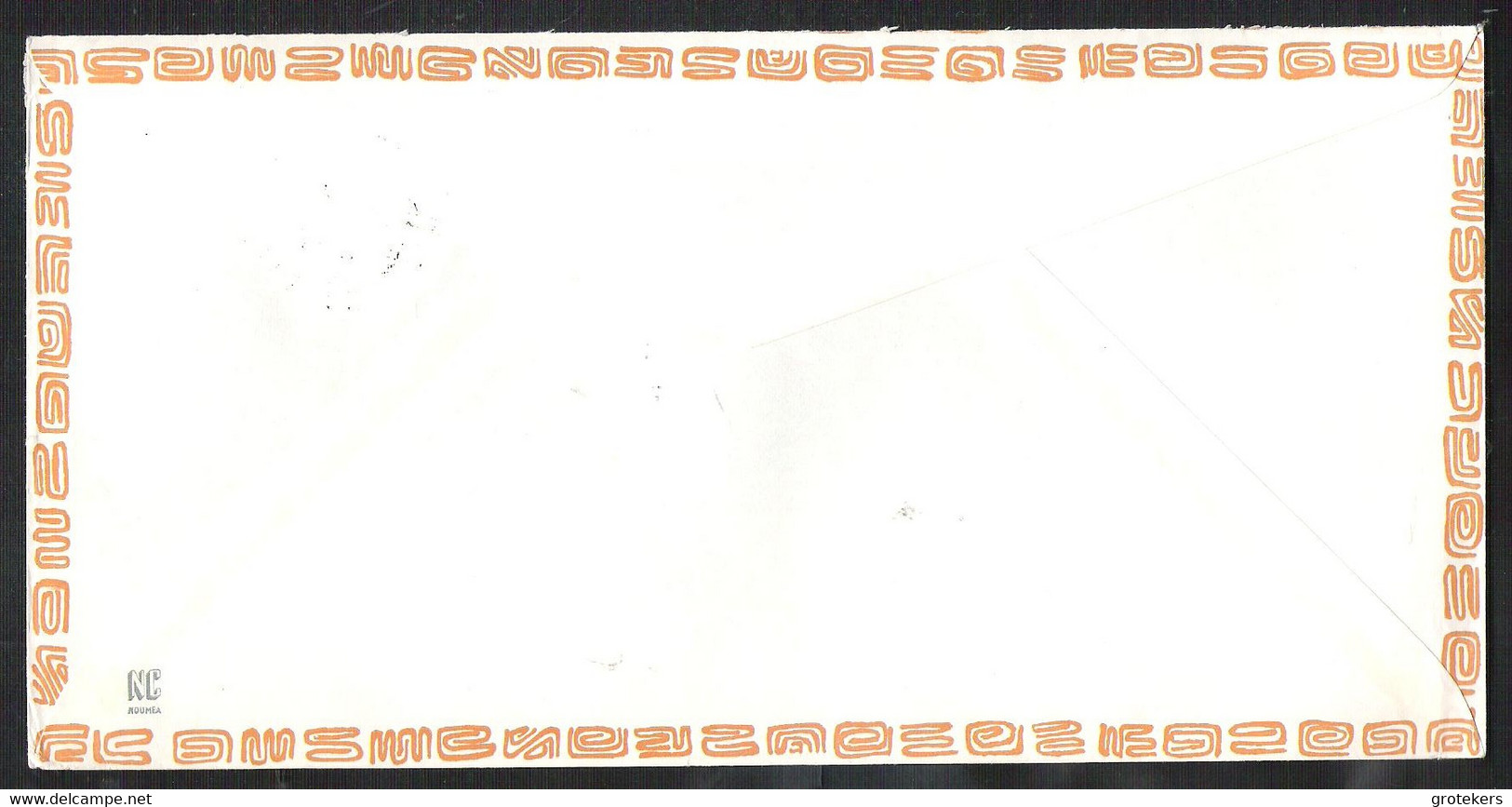 NOUVELLE-CALÉDONIE Airmailcover Sent 1970 With Yvert A 114 Shell / Coquille /schelp - Lettres & Documents