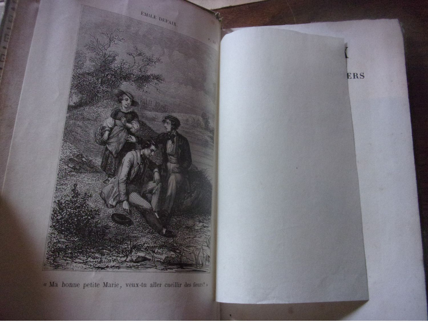 SOLOGNE ROMORANTIN 1856  ABBE RICHAUDEAU / EMILE DEFAIX MODELE DES OUVRIERS COUVERTURE ROMANTIQUE MAME - Centre - Val De Loire