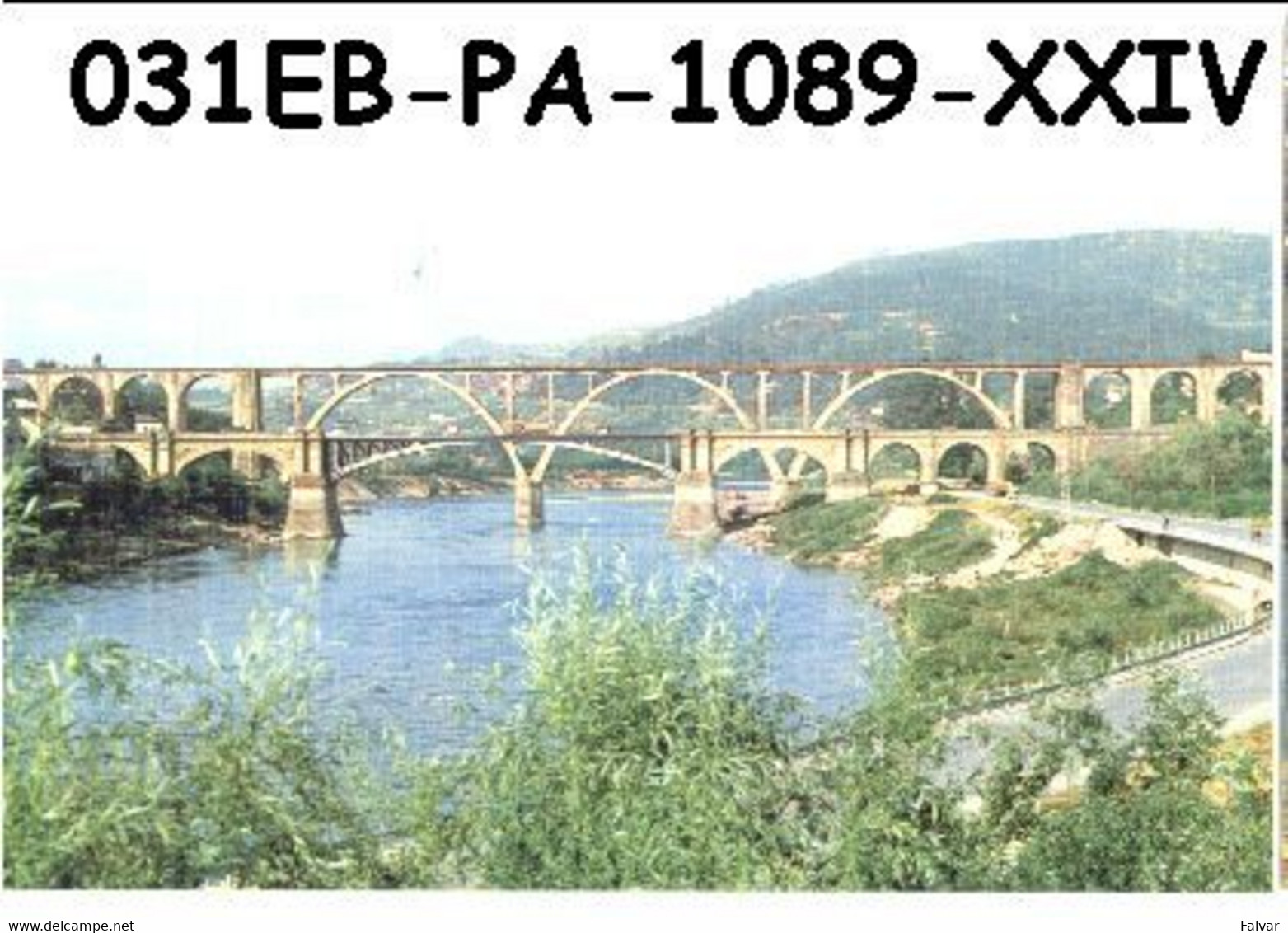 Postal Orense Puente Ferrocarril Sobre El Rio Miño E. Paris Nº 1089/31eb Año 1981* - Orense