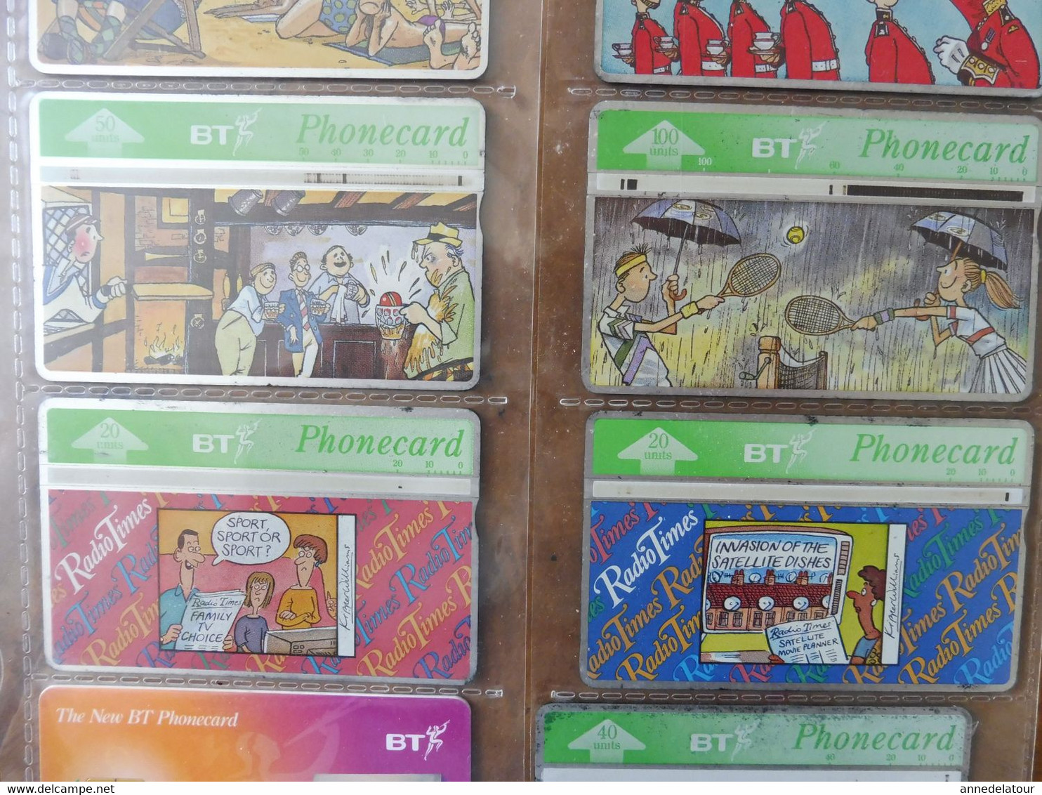 10  Phonecard    BT  (British Telecom)  ---> Radio Times,  And So And   ( Origine Royaume Uni ) (United Kingdom ) - Collections