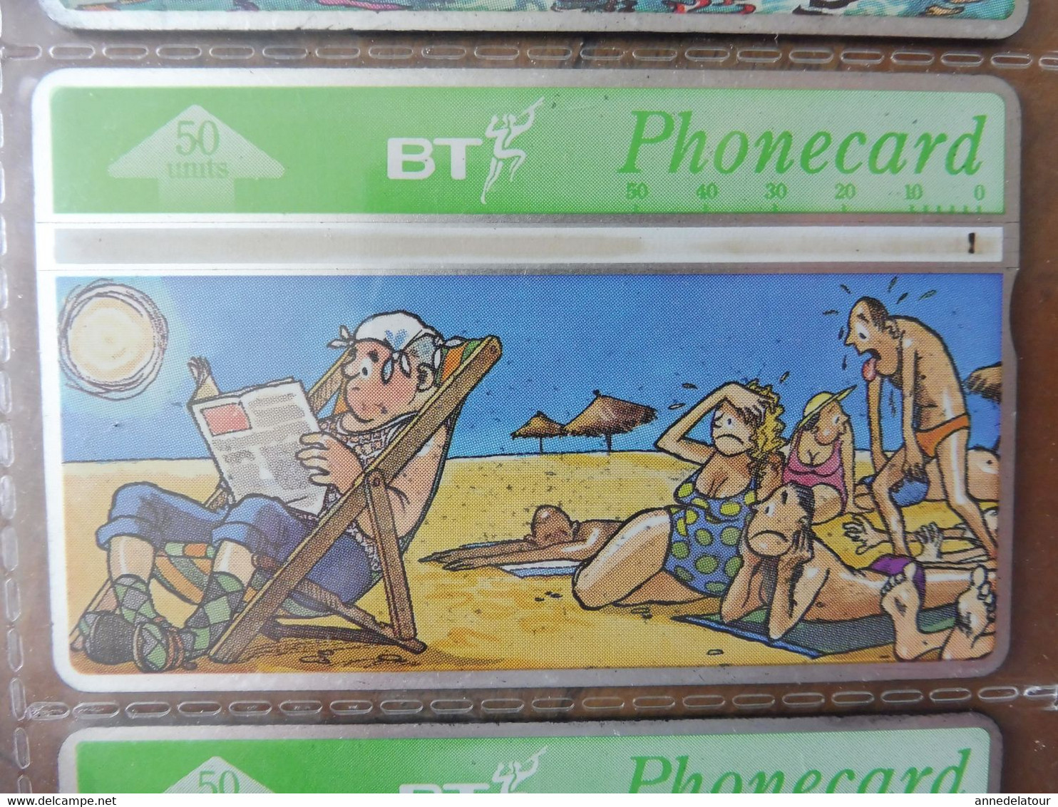 10  Phonecard    BT  (British Telecom)  ---> Radio Times,  and so and   ( origine Royaume Uni ) (United Kingdom )